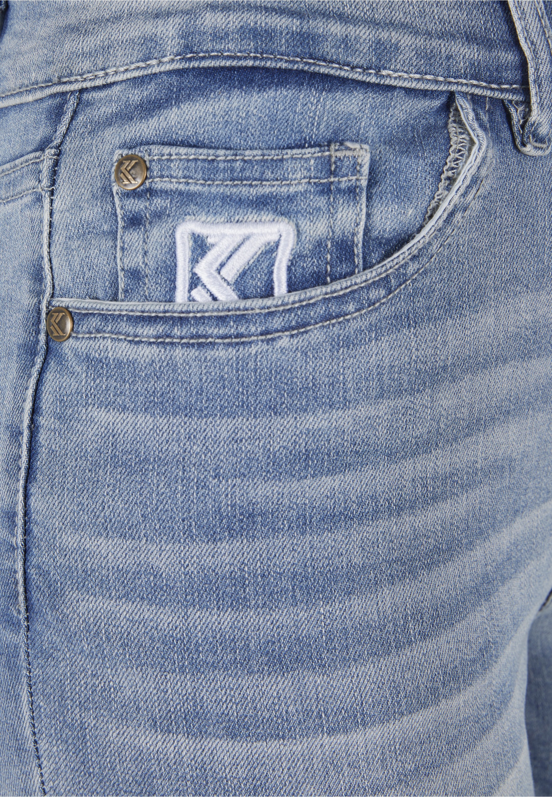 Thumbnail - Karl Kani Bequeme Jeans "Karl Kani Damen Karl Kani OG Skinny Denim"