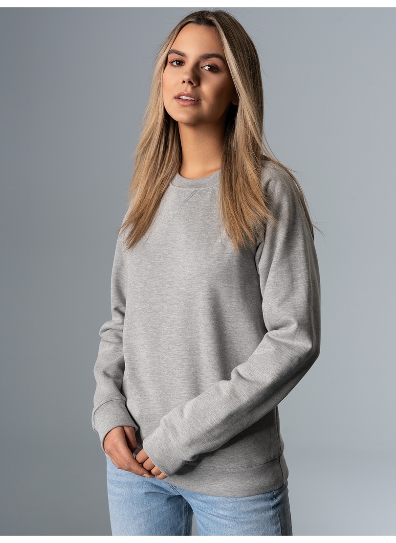 Trigema Sweatshirt »TRIGEMA Sweatshirt mit angerauter Innenseite«