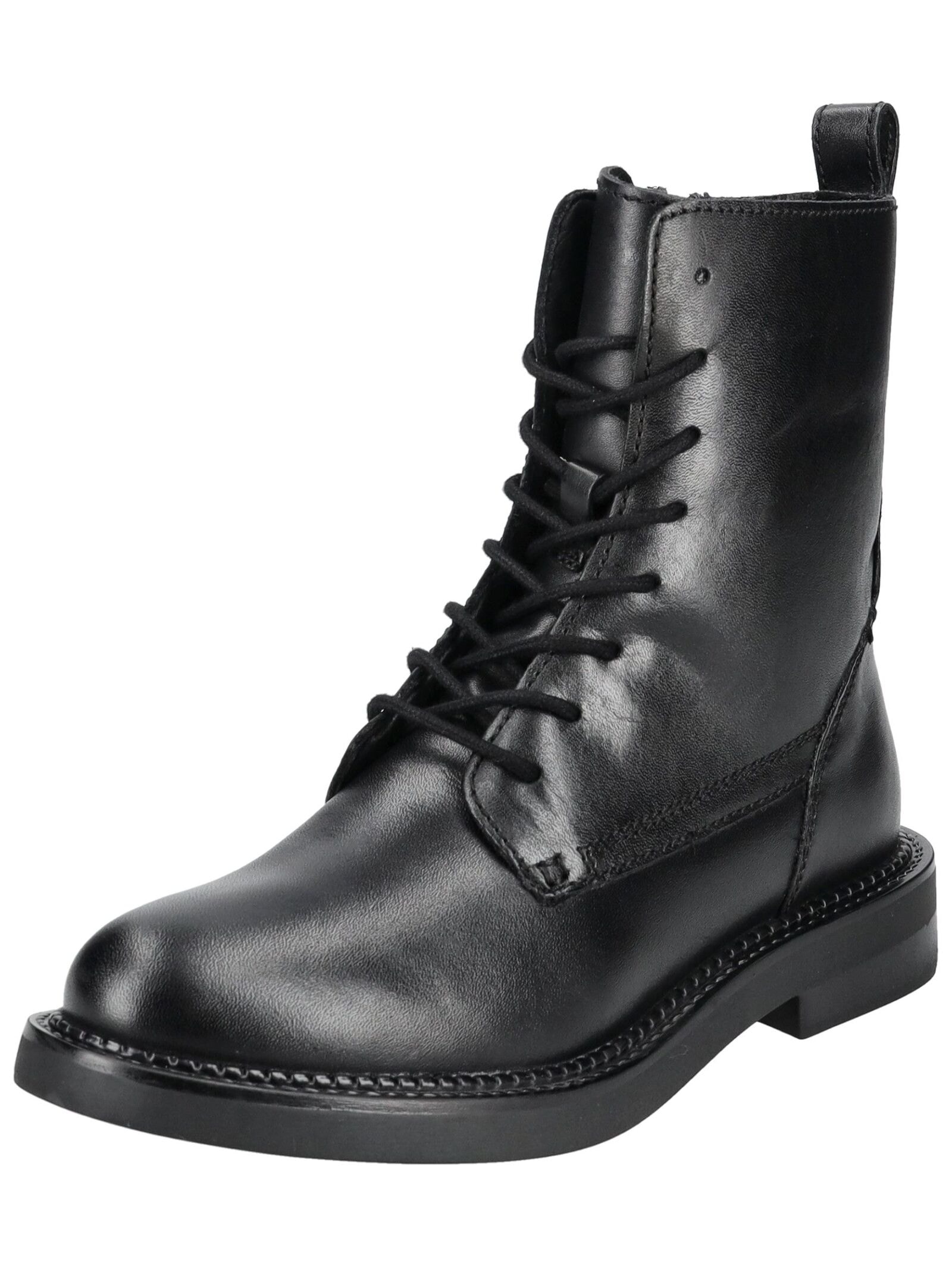 Geox Schnürstiefelette "Geox Stiefelette Glattleder" günstig online kaufen