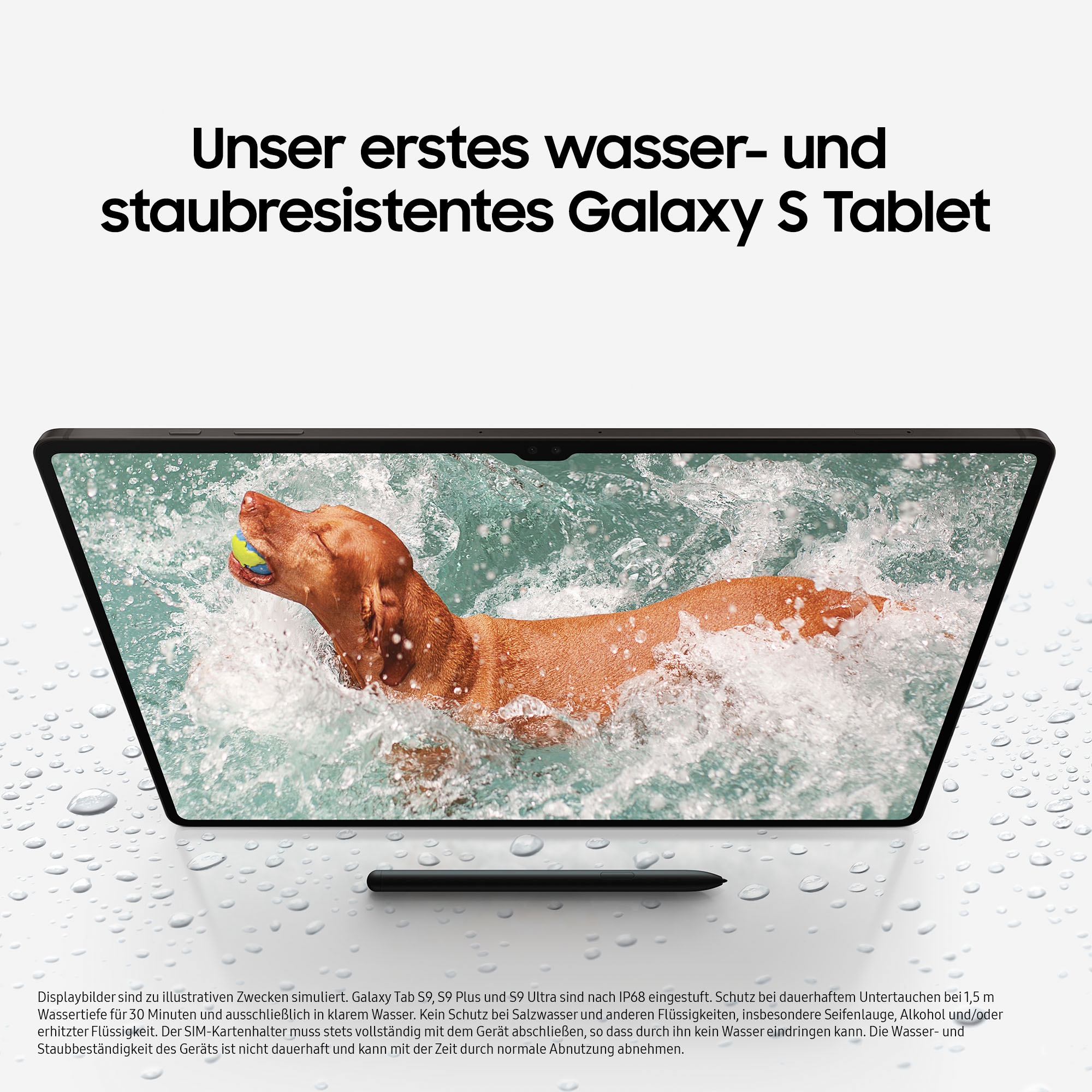 Samsung Tablet »Galaxy Tab S9 WiFi«, (Android AI-Funktionen)