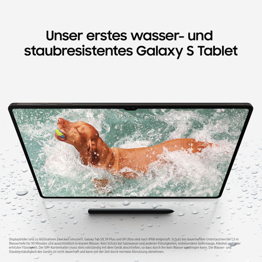 Samsung Tablet »Galaxy Tab S9 5G«, (Android AI-Funktionen)