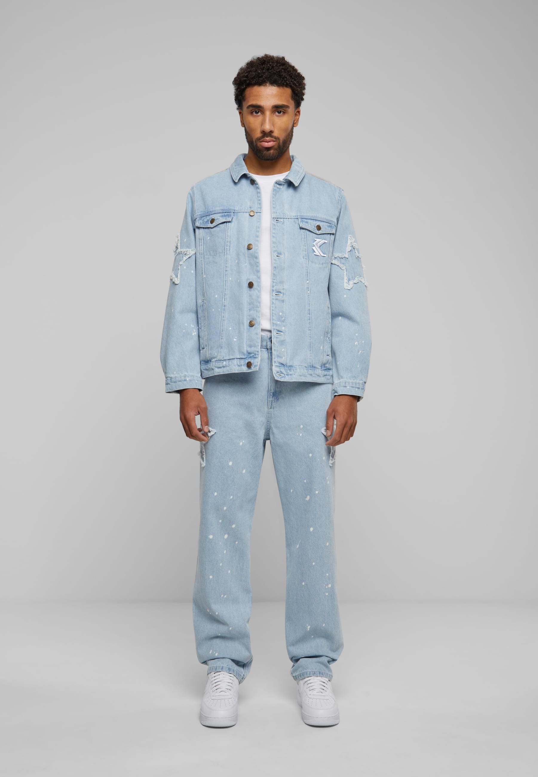 Karl Kani Jeansjacke »Karl Kani Herren«, (1 St.), ohne Kapuze