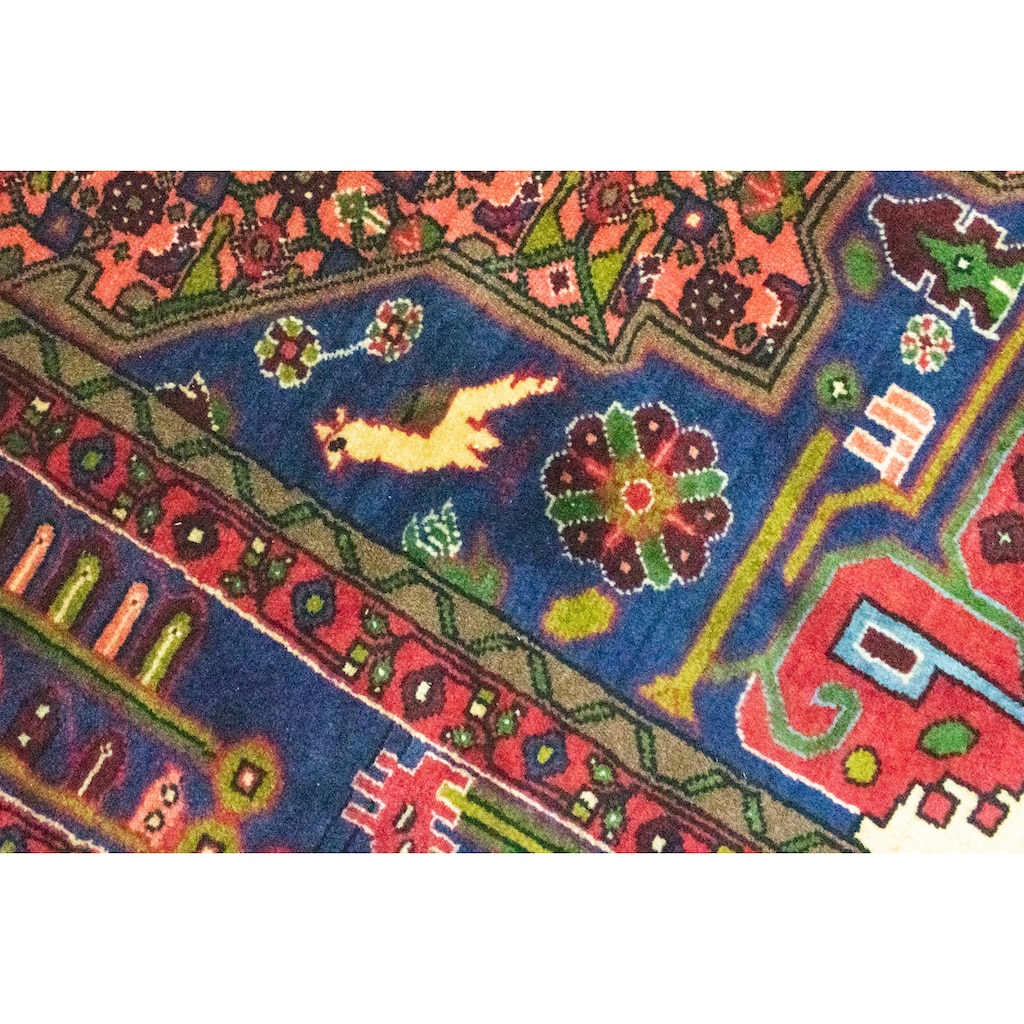 morgenland Wollteppich »Kolyai Teppich handgeknüpft rot«, rechteckig