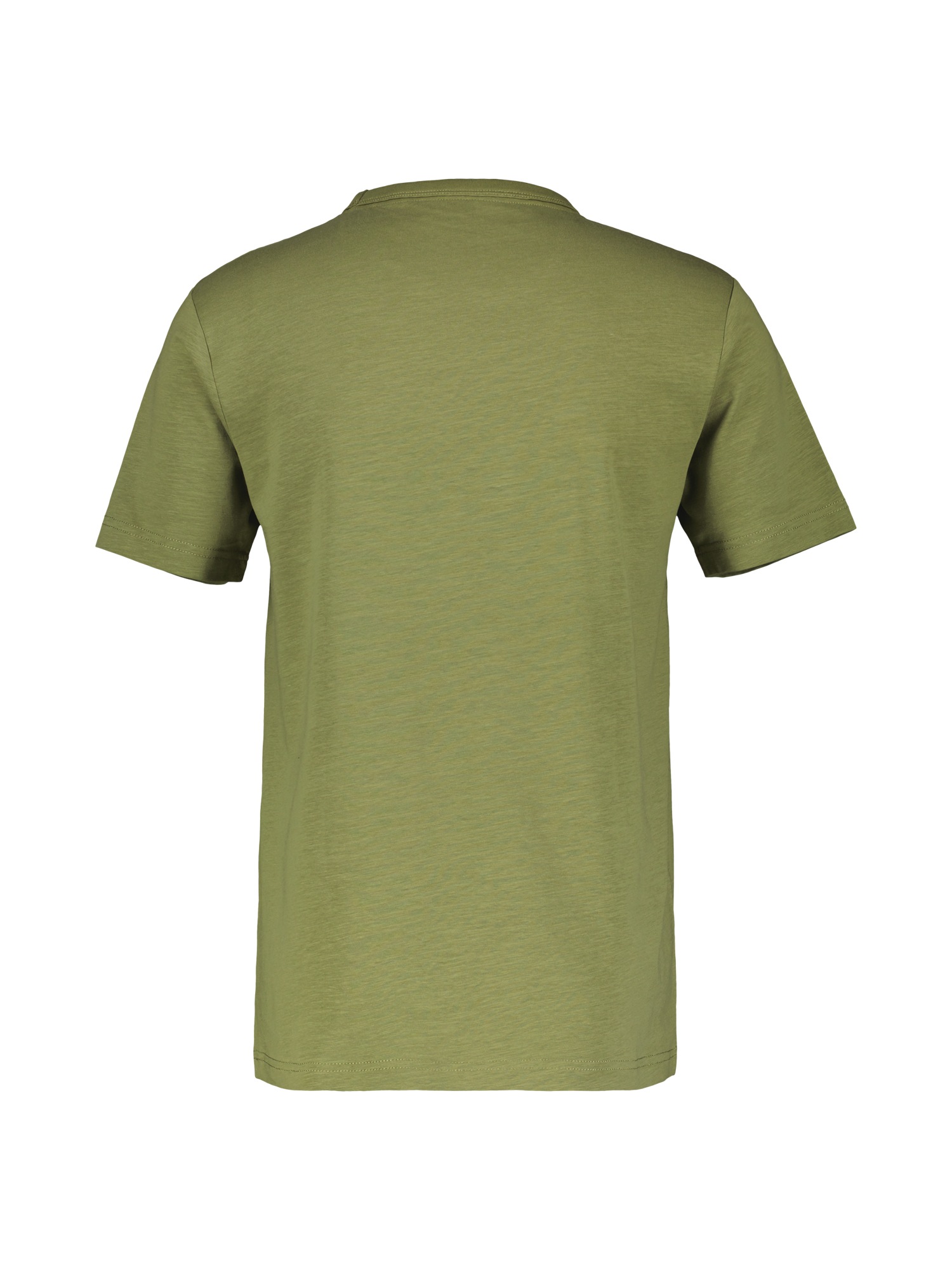 LERROS T-Shirt »LERROS Unifarbenes T-Shirt mit Print«