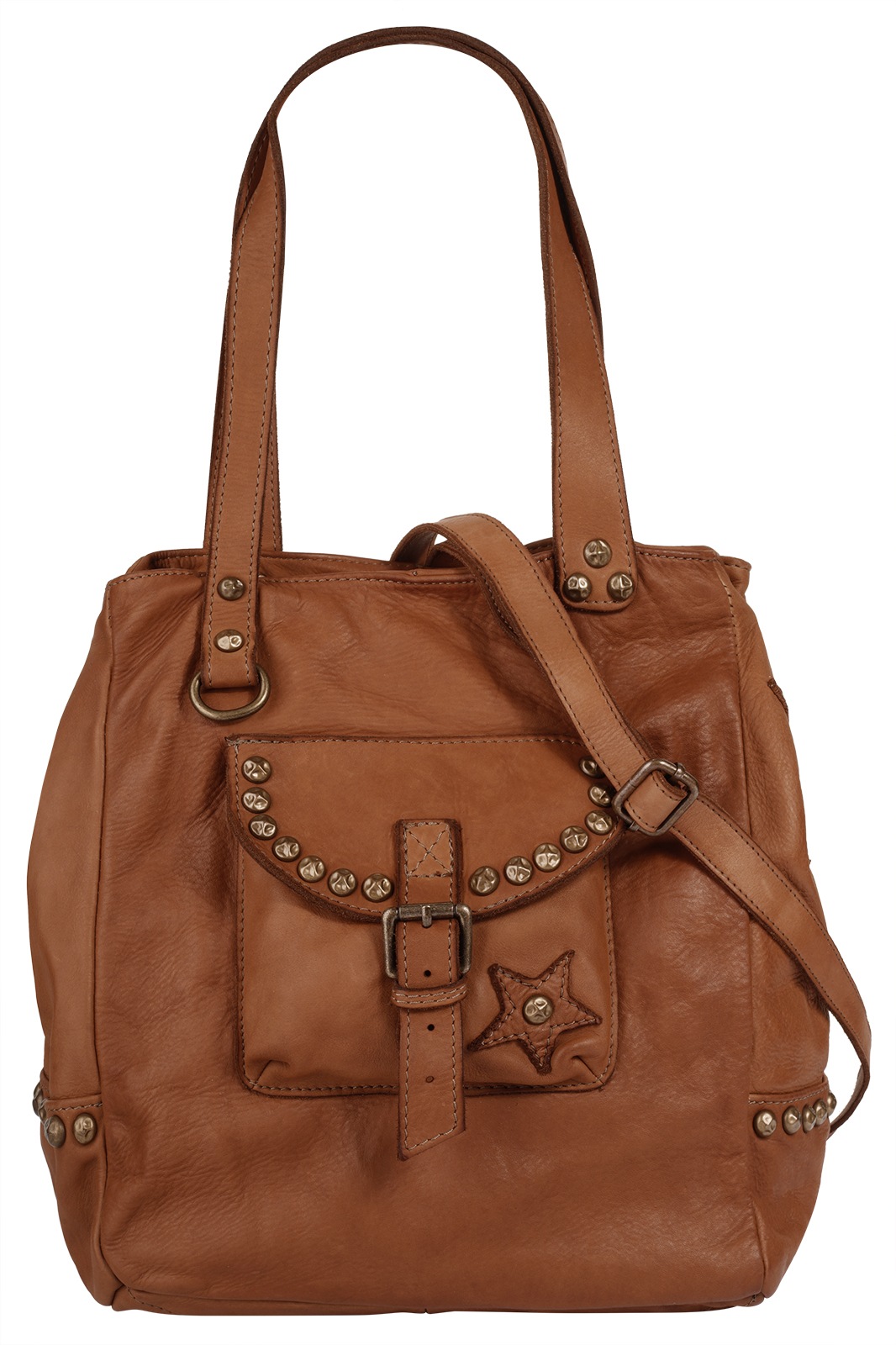 Samantha Look Shopper echt Leder, Made in Italy günstig online kaufen