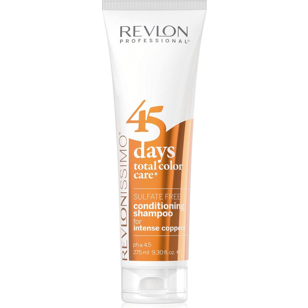 Damenmode Kosmetik REVLON PROFESSIONAL Haarshampoo »Revlonissimo 45 Days Intense Coppers«, 2 in 1 braun