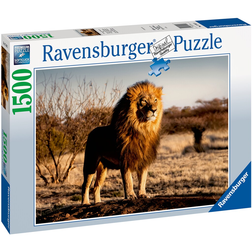 Ravensburger Puzzle »Der Löwe - Der König der Tiere«, Made in Germany, FSC® - schützt Wald - weltweit