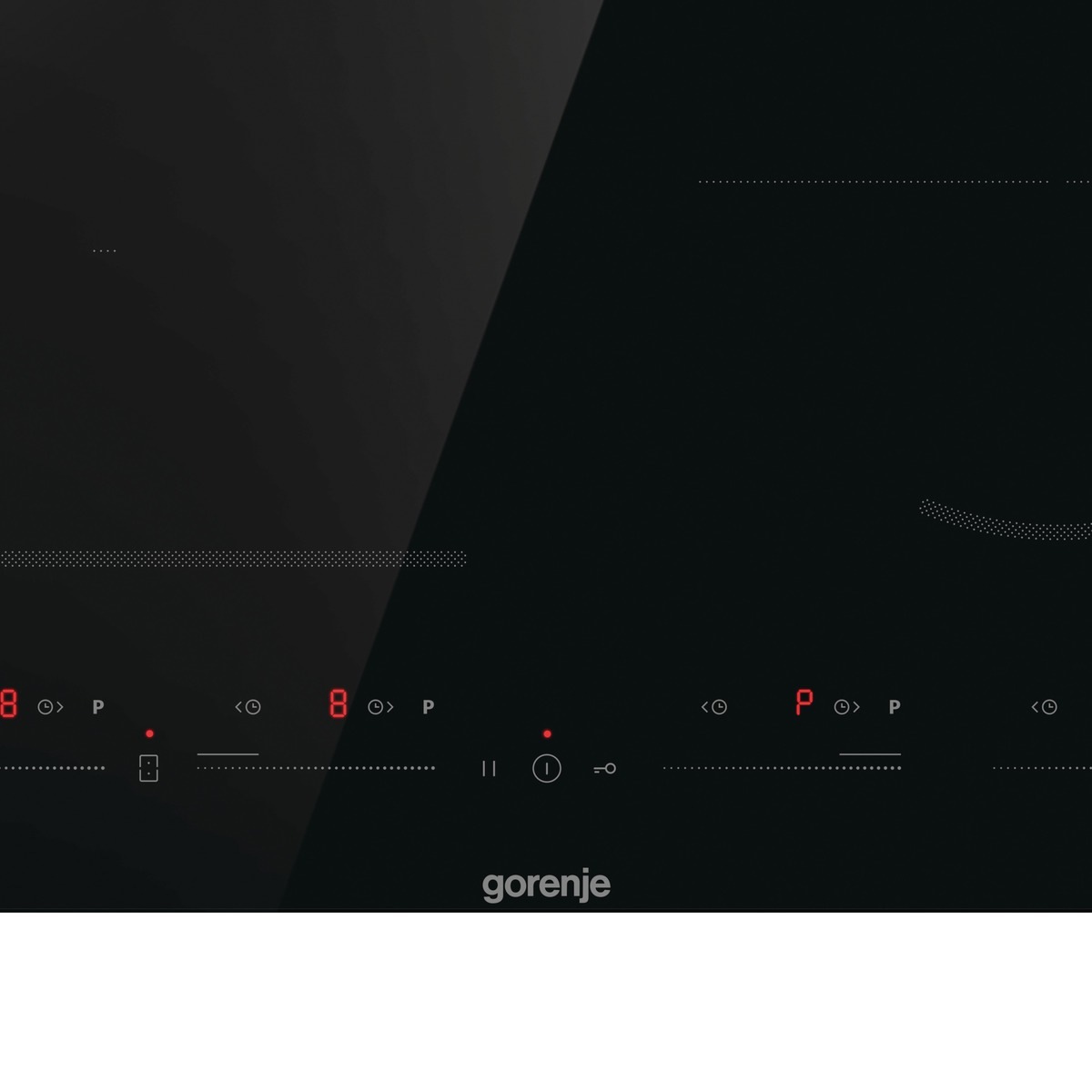 Thumbnail - GORENJE Flex-Induktions-Kochfeld "GI 6432 BSCE" AreaFlex verbindet Kochzonen für gleichmäßiges Garen in großen Töpfen.