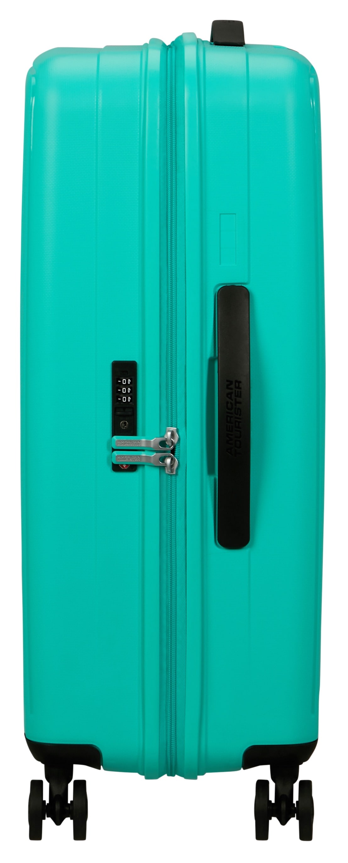 American Tourister® Hartschalen-Trolley »REJOY, verschiedene Größen und Farben«, 4 Rollen, Hartschalen-Koffer personalisierbar versenktes TSA-Schloss