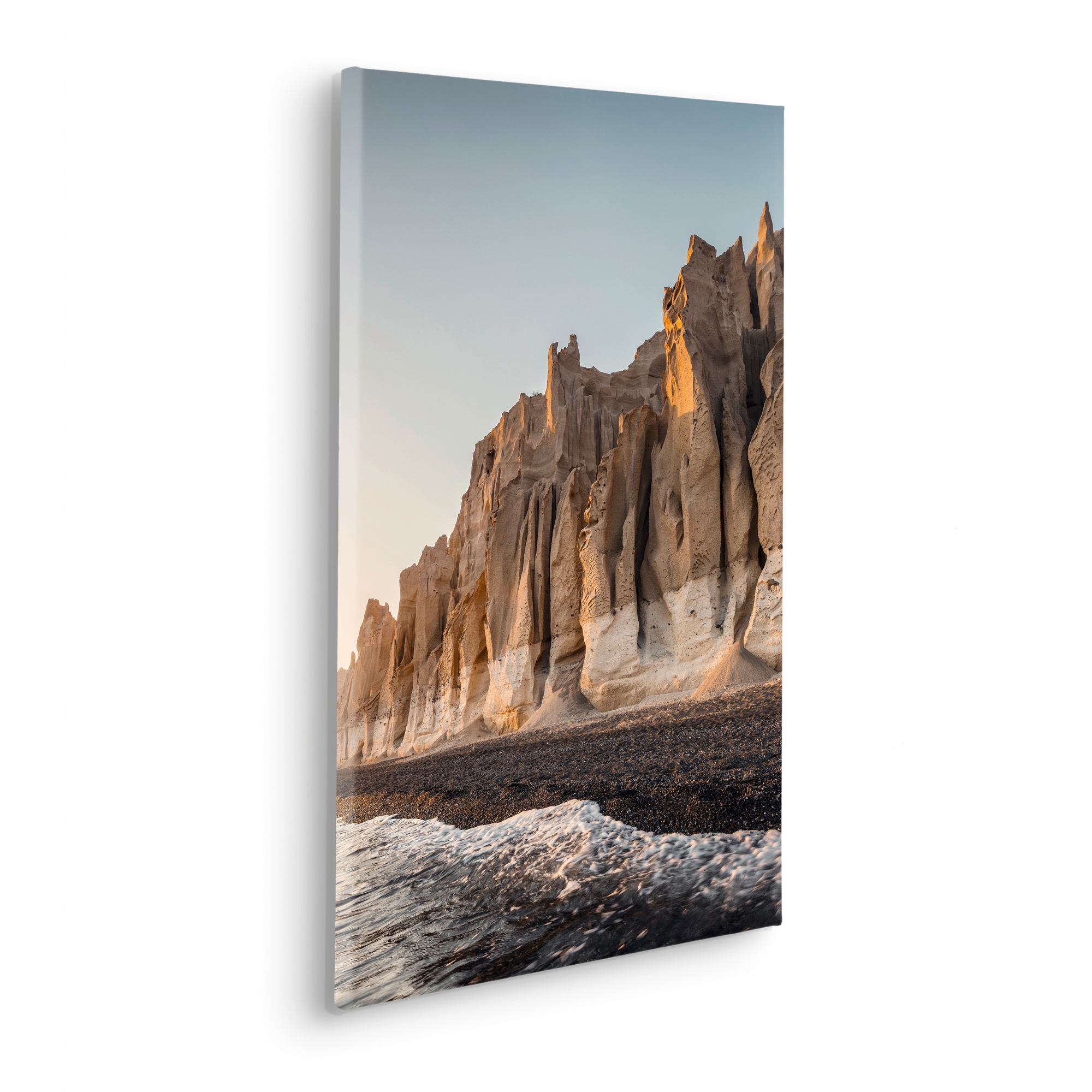 Komar Leinwandbild "Unbend - Größe 40 x 60 cm" Baum  Berge  Blätter  Foto günstig online kaufen