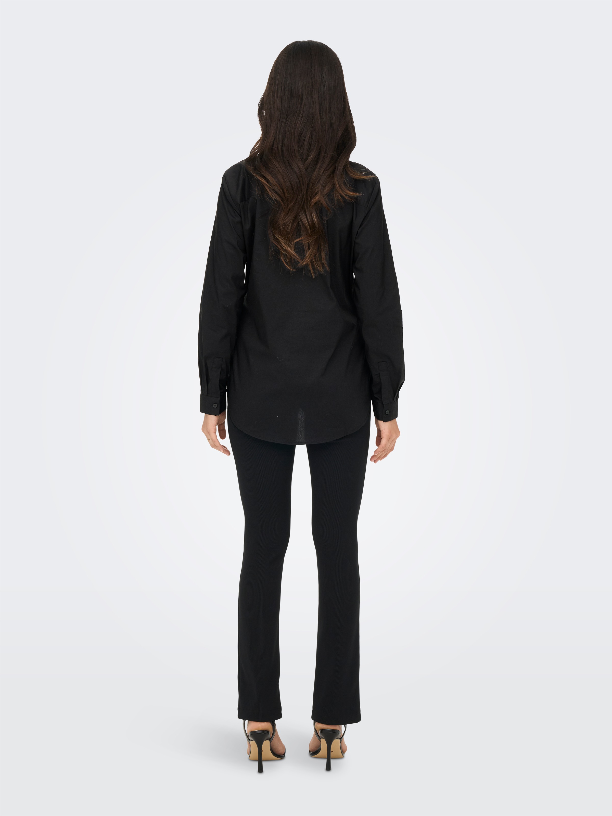 JDY Hemdbluse »JDYMIO L/S SHIRT WVN NOOS«, unifarben oder gestreift