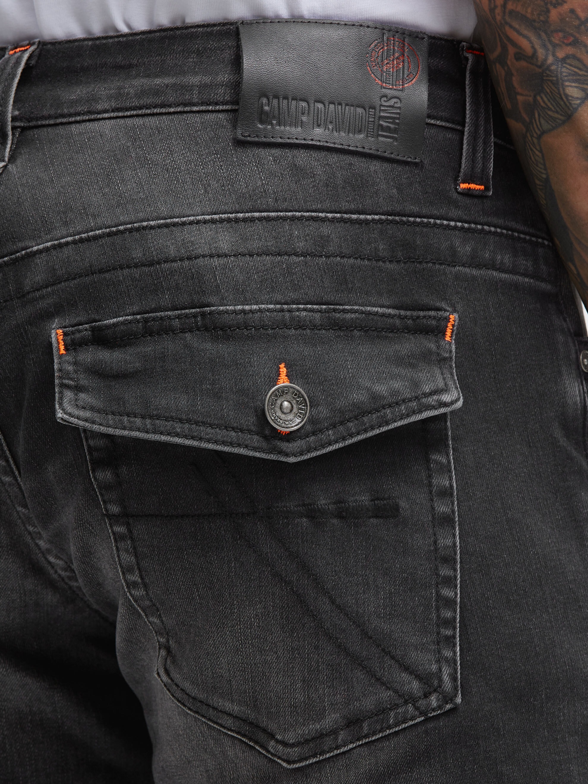CAMP DAVID Comfort-fit-Jeans mit normaler Leibhöhe