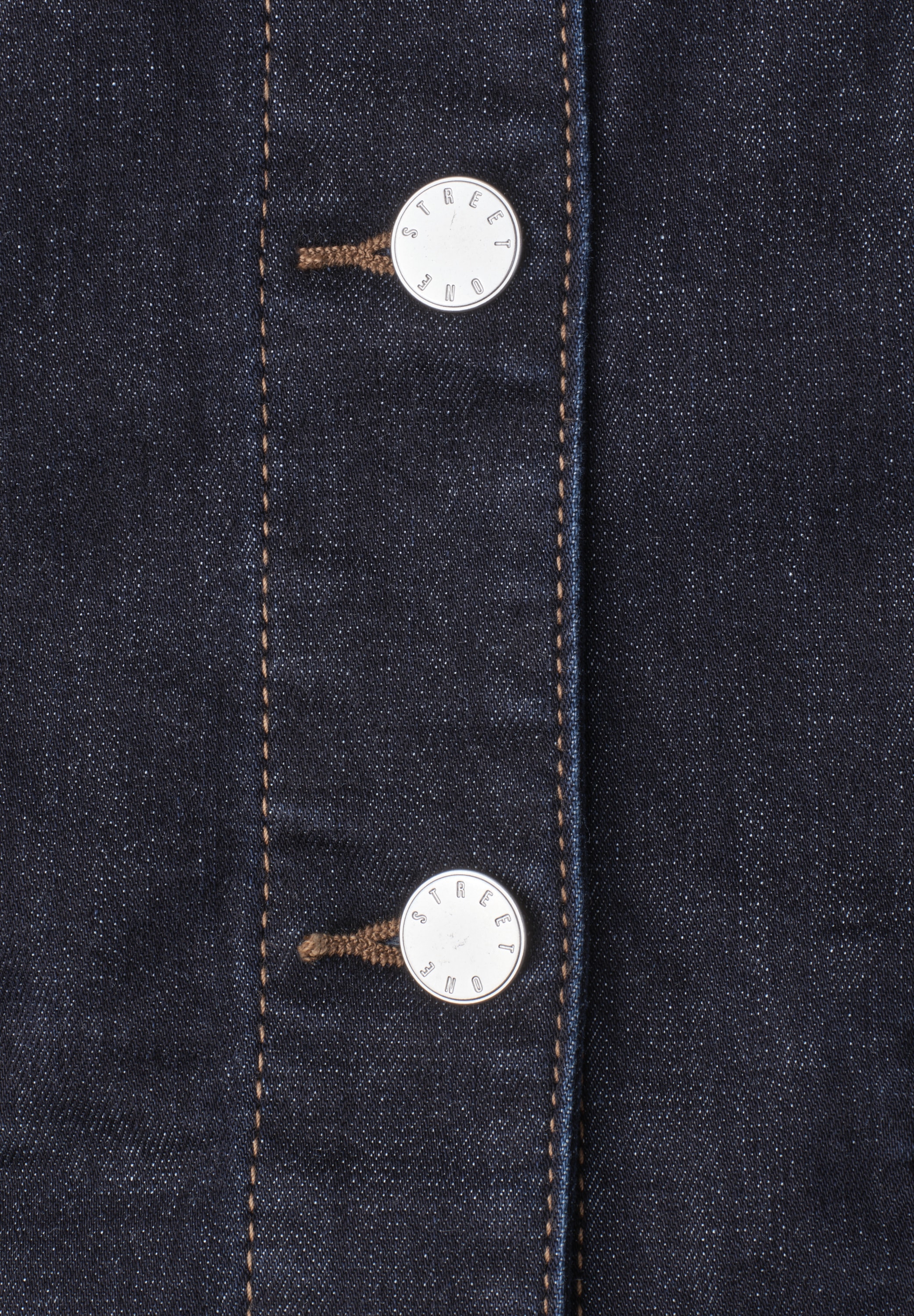 STREET ONE Jeansweste in Denim-Optik
