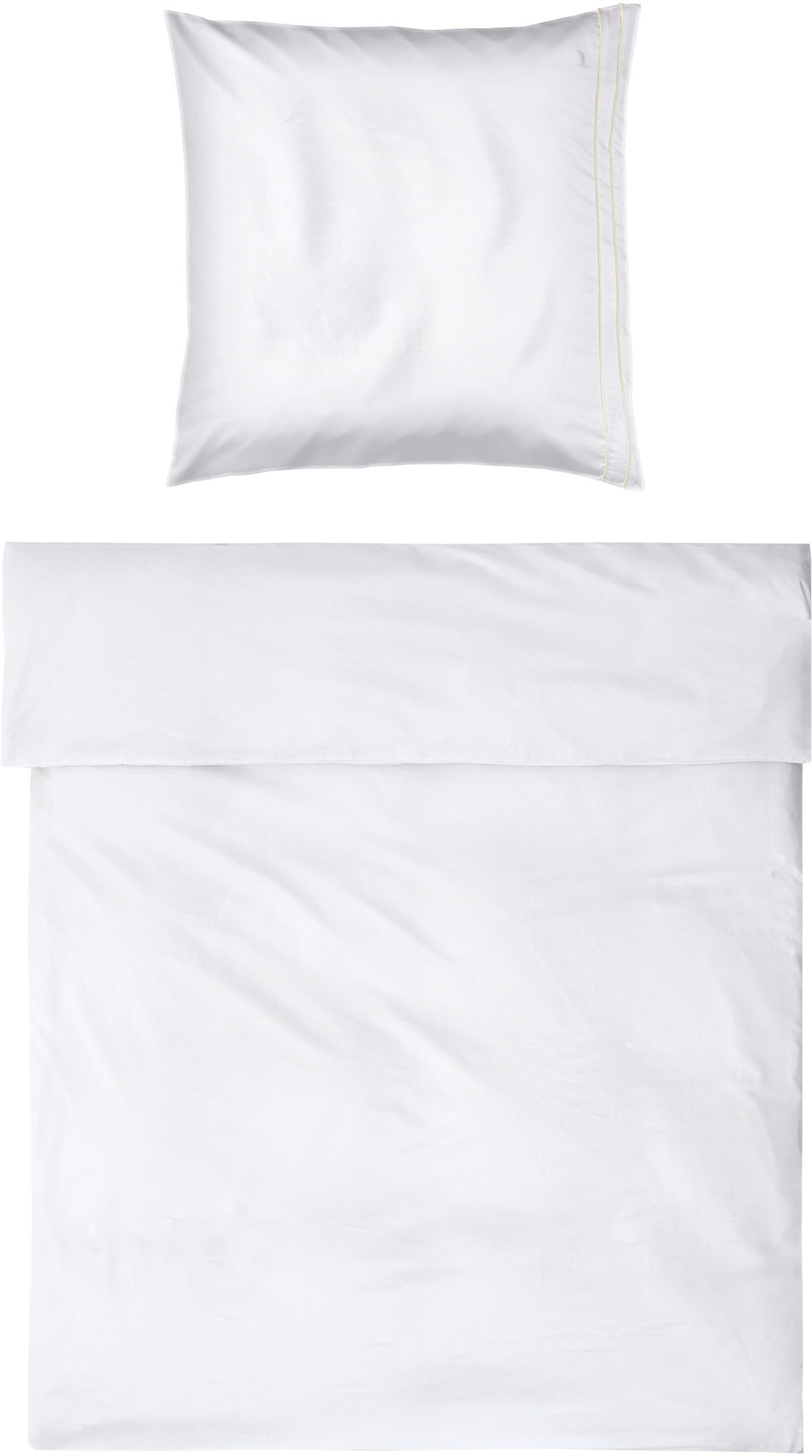 Möve Bettwäsche "Möve Noblesse Bettwäsche Set" 2 Stk. tlg. mit eleganten Bi günstig online kaufen