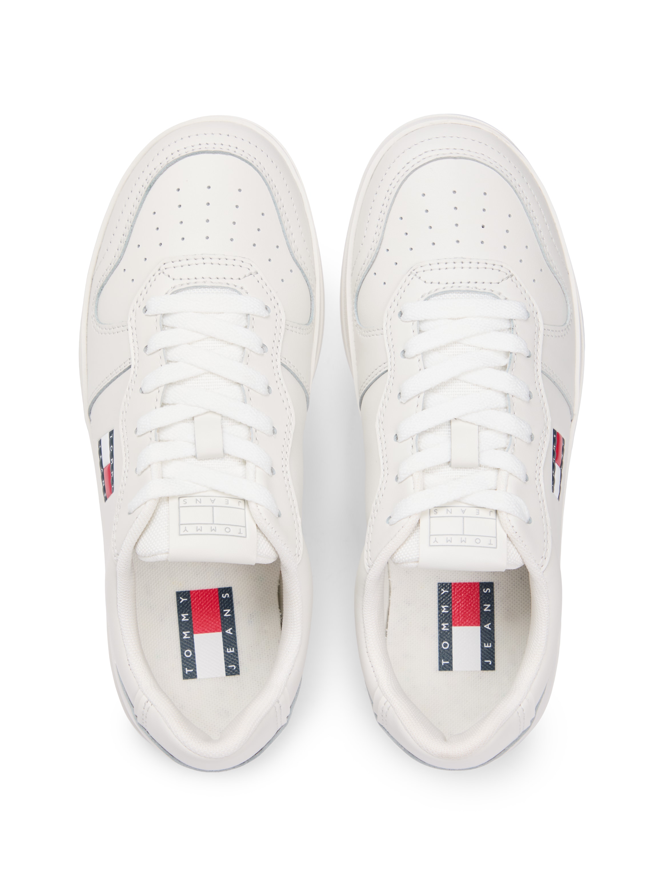 Tommy Jeans Plateausneaker »THE GREENWICH«  , Schnürschuh, Halbschuh, Freizeitschuh mit Ziernähten