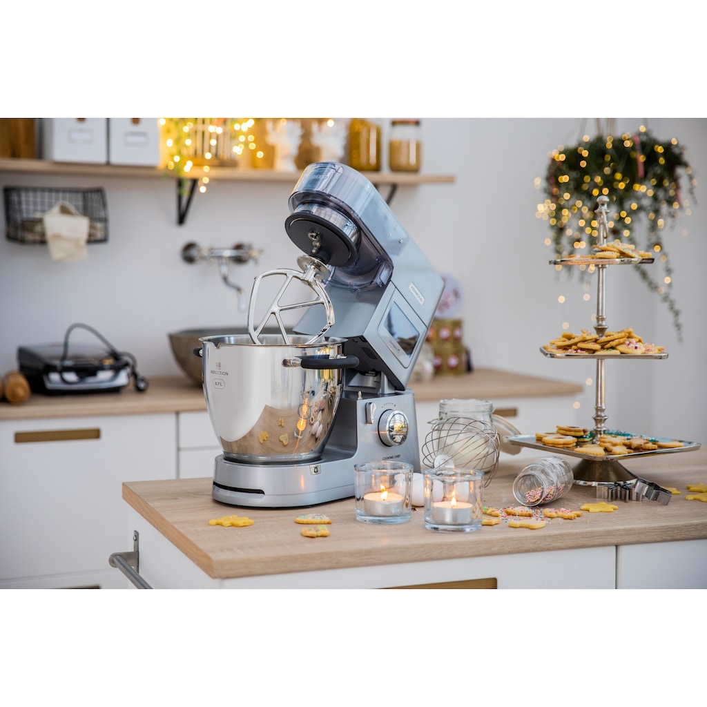 KENWOOD Küchenmaschine mit Kochfunktion »Cooking Chef XL KCL95.424SI«