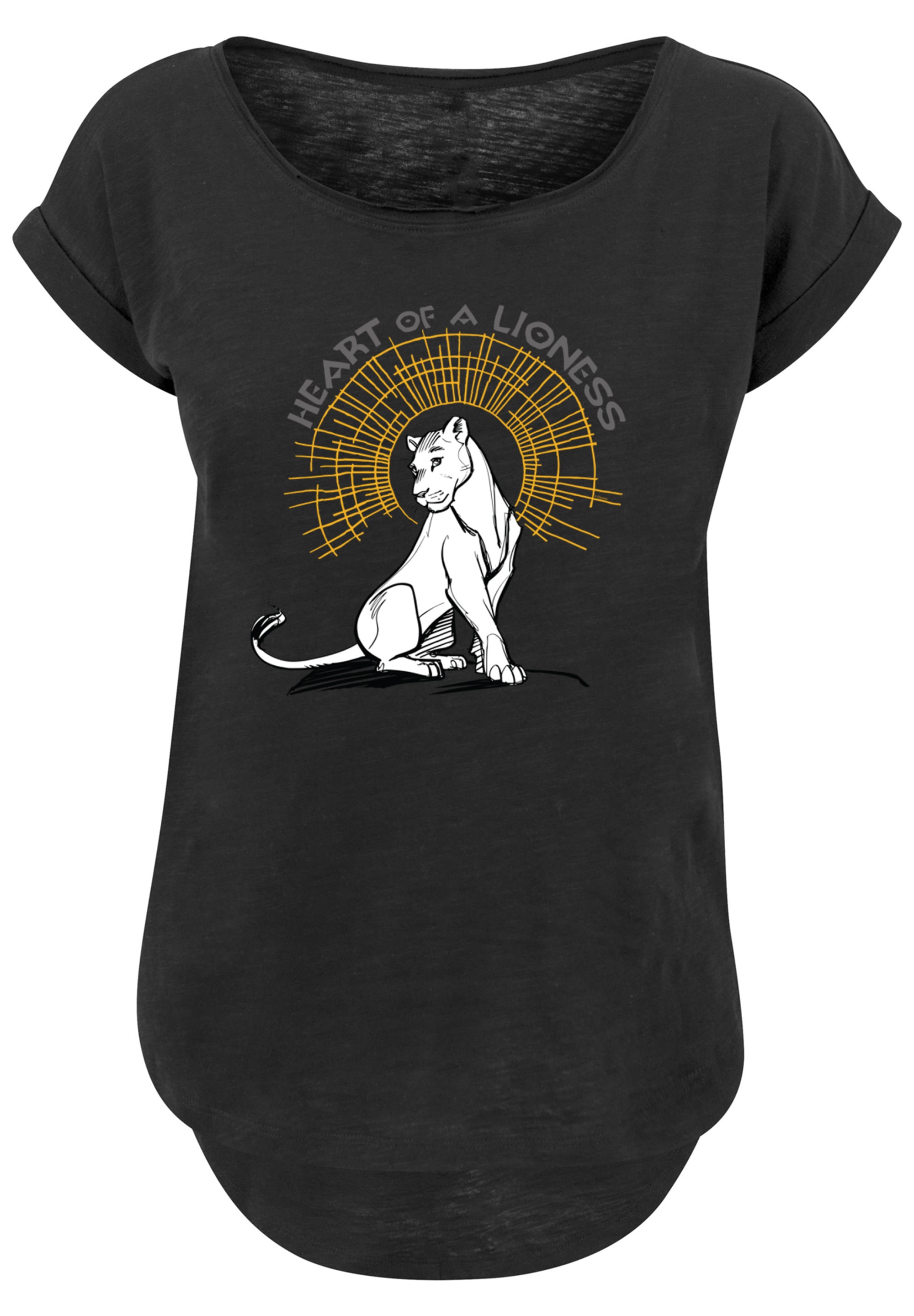 F4NT4STIC T-Shirt »Disney König der Löwen Movie Heart Of A Lioness«, Print