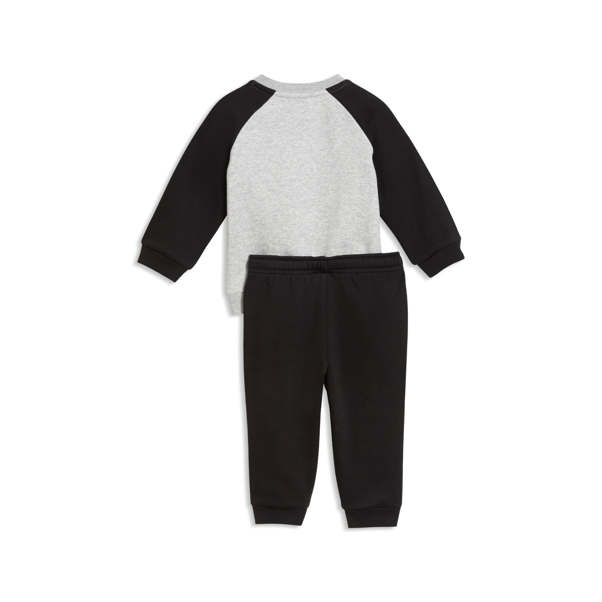 PUMA »MINICATS ESS RAGLAN CREW SET FL INF« 2 2-teilig, mit Rundhalsausschnitt, mit innenliegendem Kordelzug