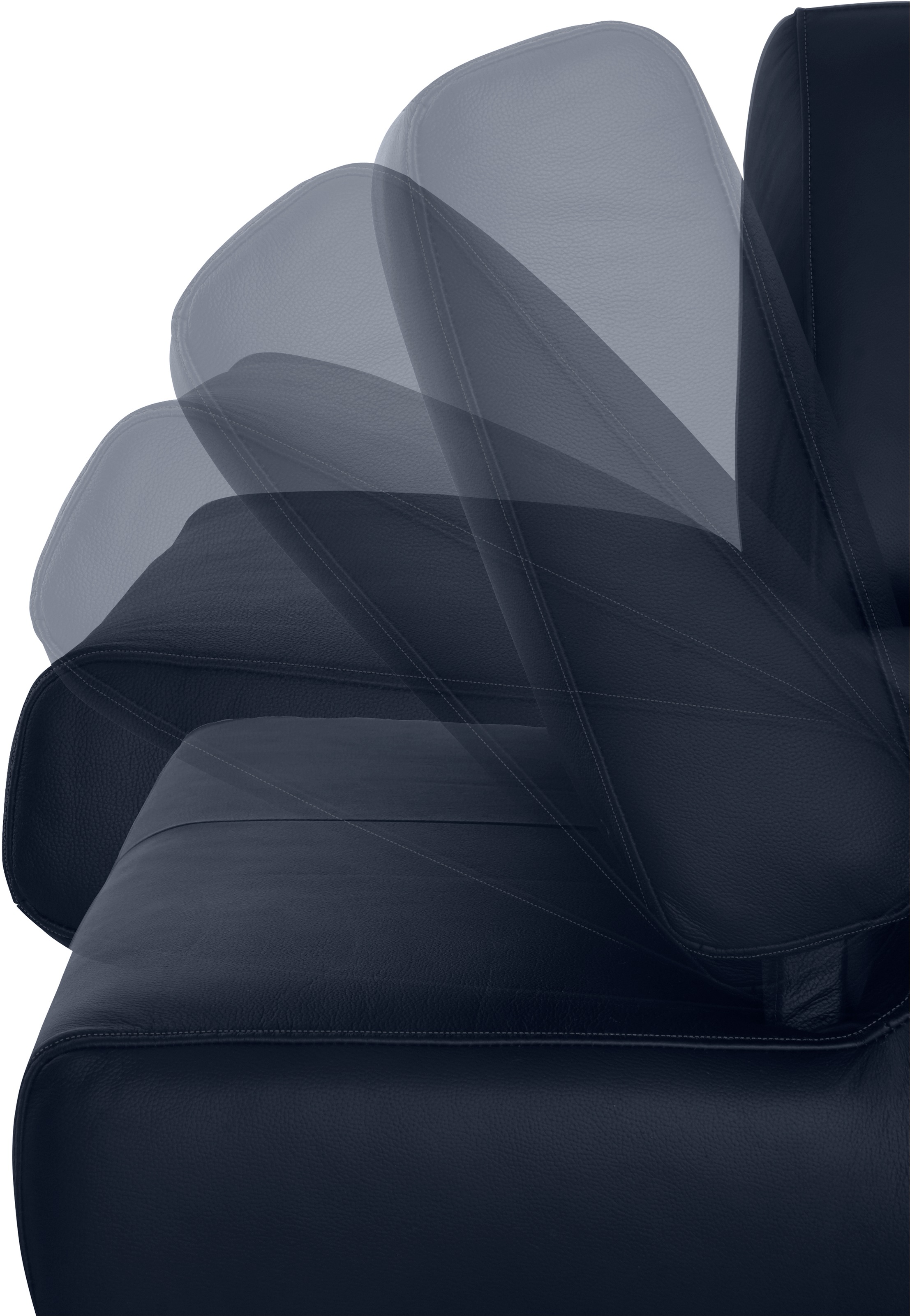 W.SCHILLIG 2-Sitzer »taboo«, mit Übertiefe, inklusive Armlehnenverstellung, mit Kontrastnaht