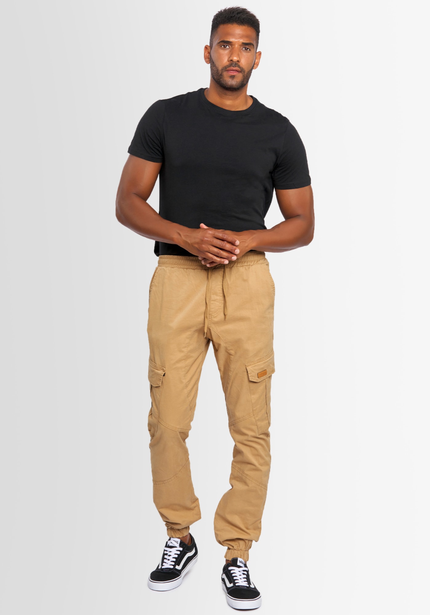Alessandro Salvarini Cargohose »ASComfi«, mit Reißverschluss Taschen