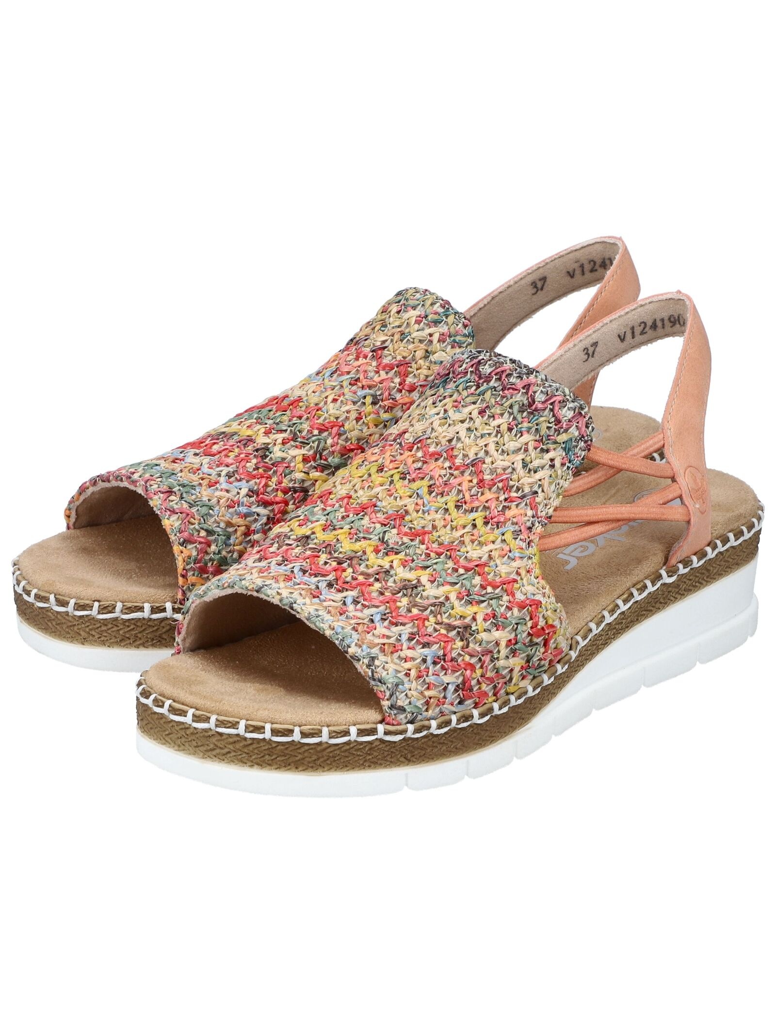 Rieker Keilsandalette »Rieker Sandalen Textil«