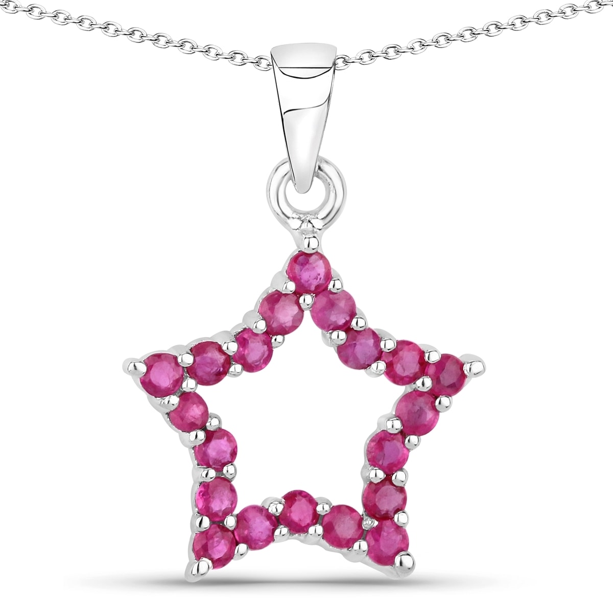 "Kette mit Anhänger RAFAELA DONATA ""K162"", pink (silber), Halsketten, Damen, 45cm, aus Sterling Silber"