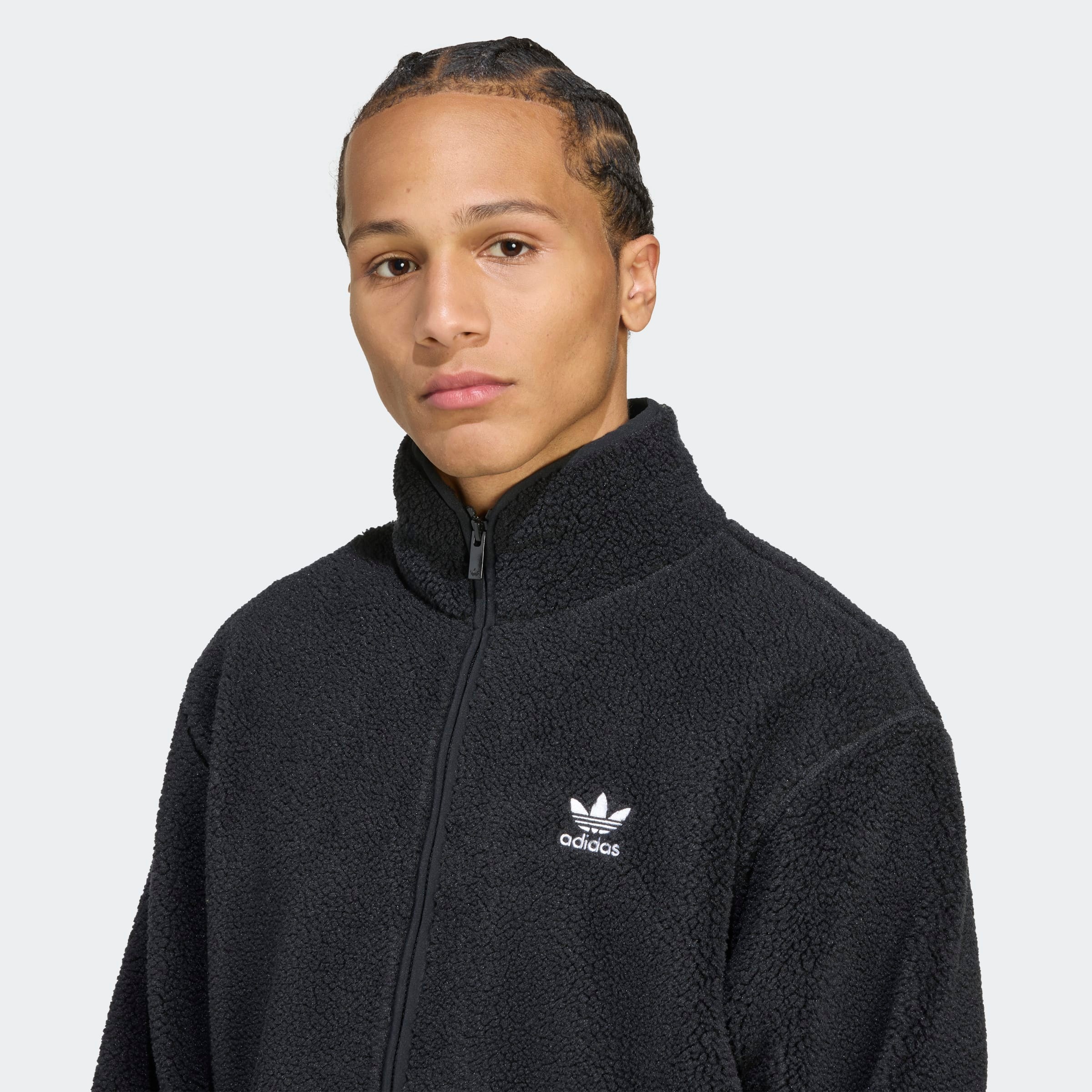 adidas Originals Fleecepullover »TREFOIL ESSENTIALS TEDDY FLEECE«
