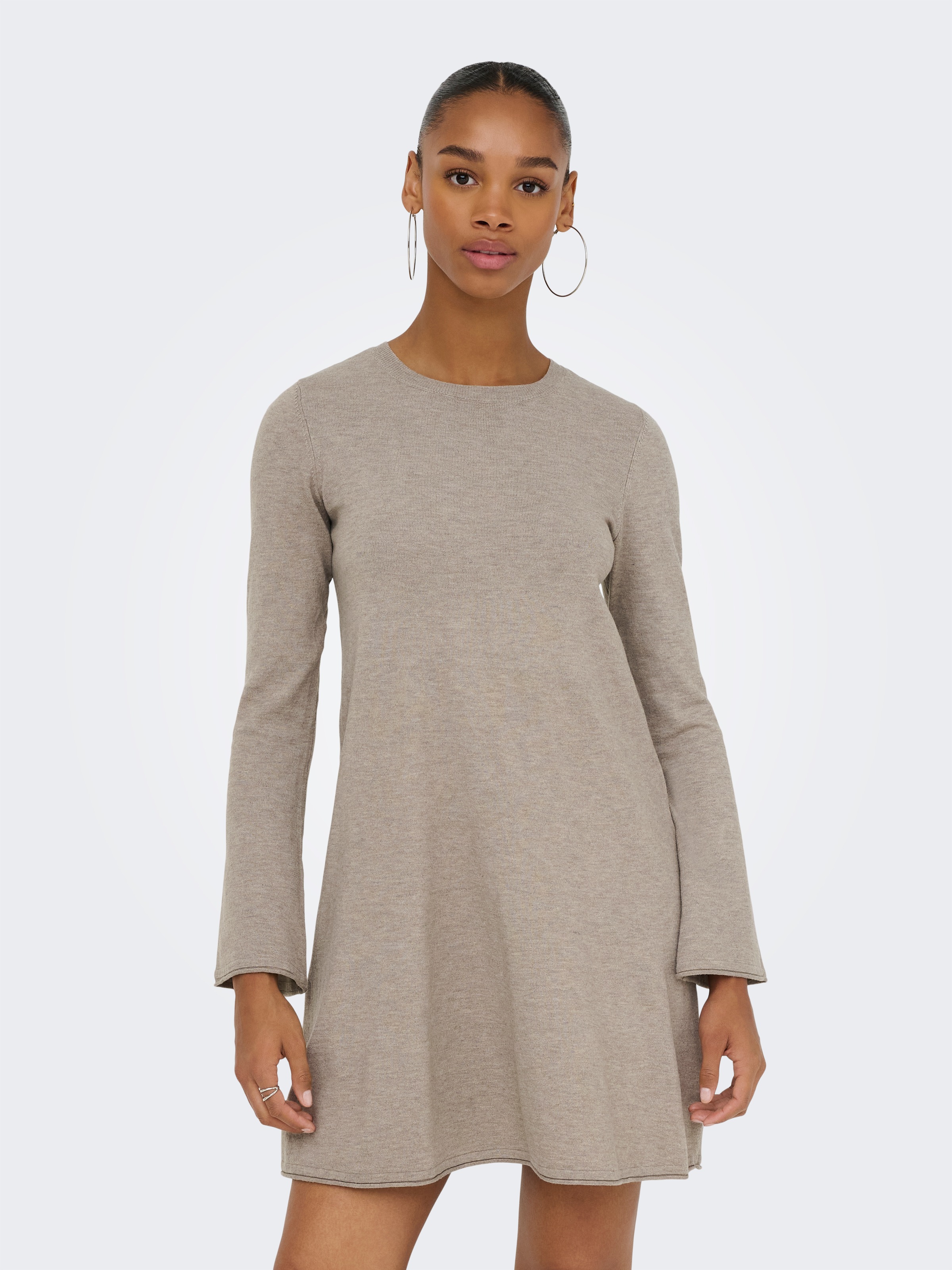 ONLY Midikleid "ONLAMALIO LIFE LS ONECK DRESS KNT", Sommerkleid günstig online kaufen