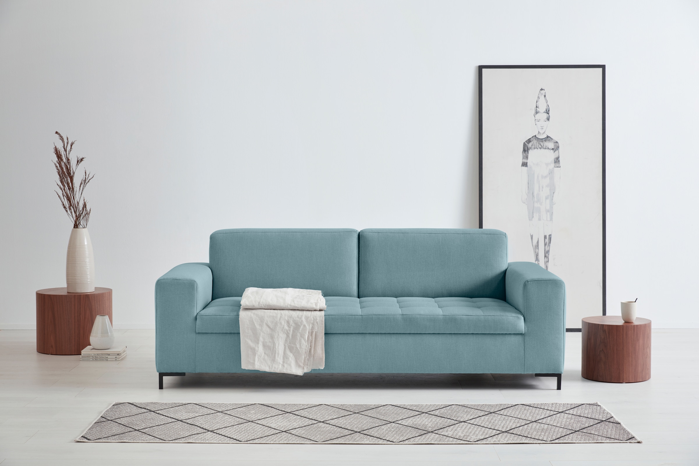 OTTO products 3-Sitzer "Grazzo, zeitlos und elegant, moderne Sitzheftung", günstig online kaufen