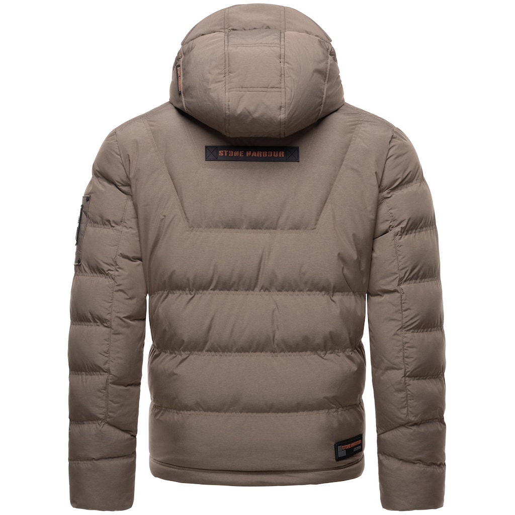 Stone Harbour Winterjacke »Arvidoo«, mit Kapuze