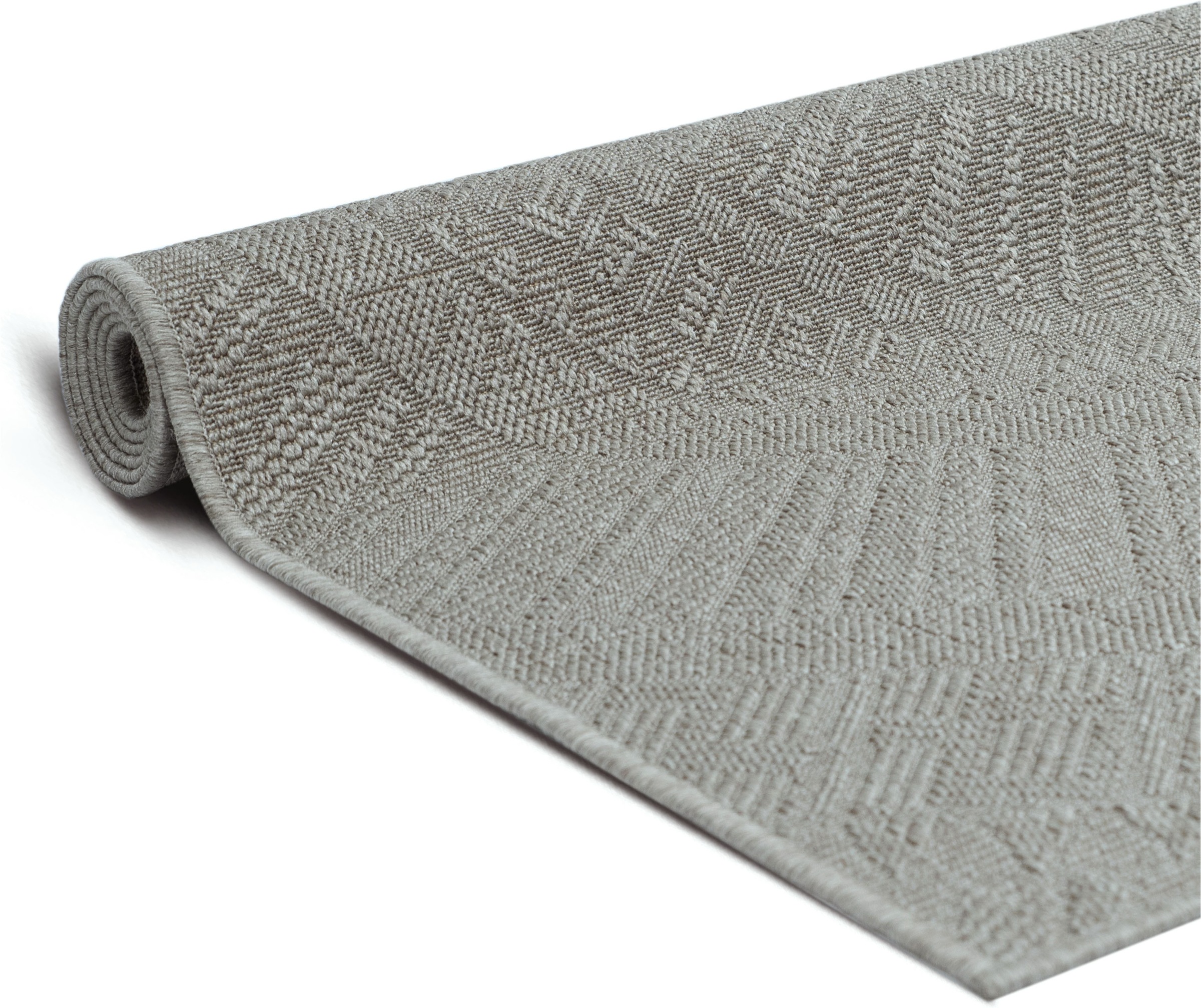 Bruno Banani Teppich »Solan, ethnisch, boho-inspiriert« rechteckig 5 mm Höhe Mandala, Kreise, In- und Outdoor geeignet, Camping, Balkon