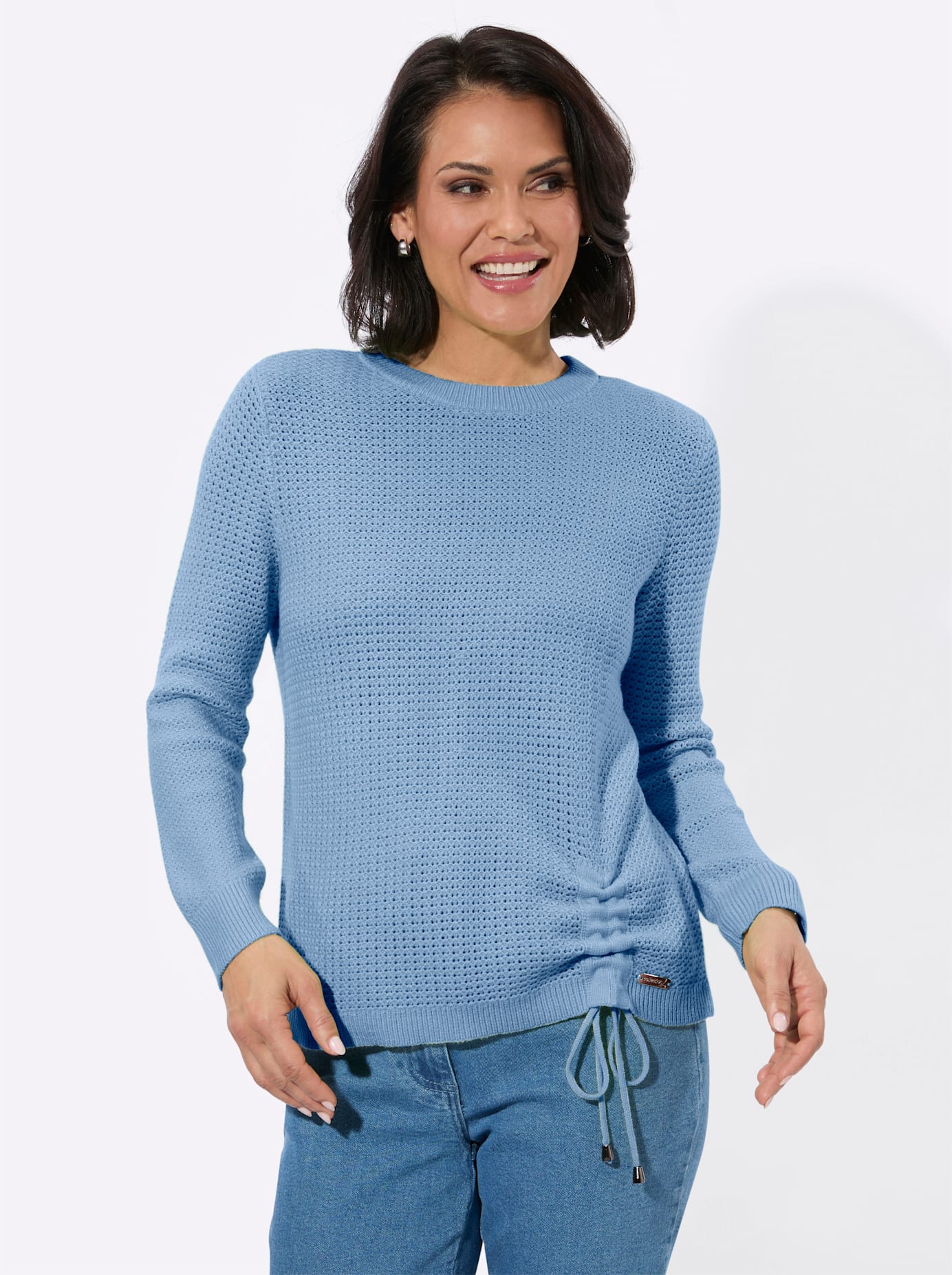 Casual Looks Rundhalspullover "Rundhals-Pullover"