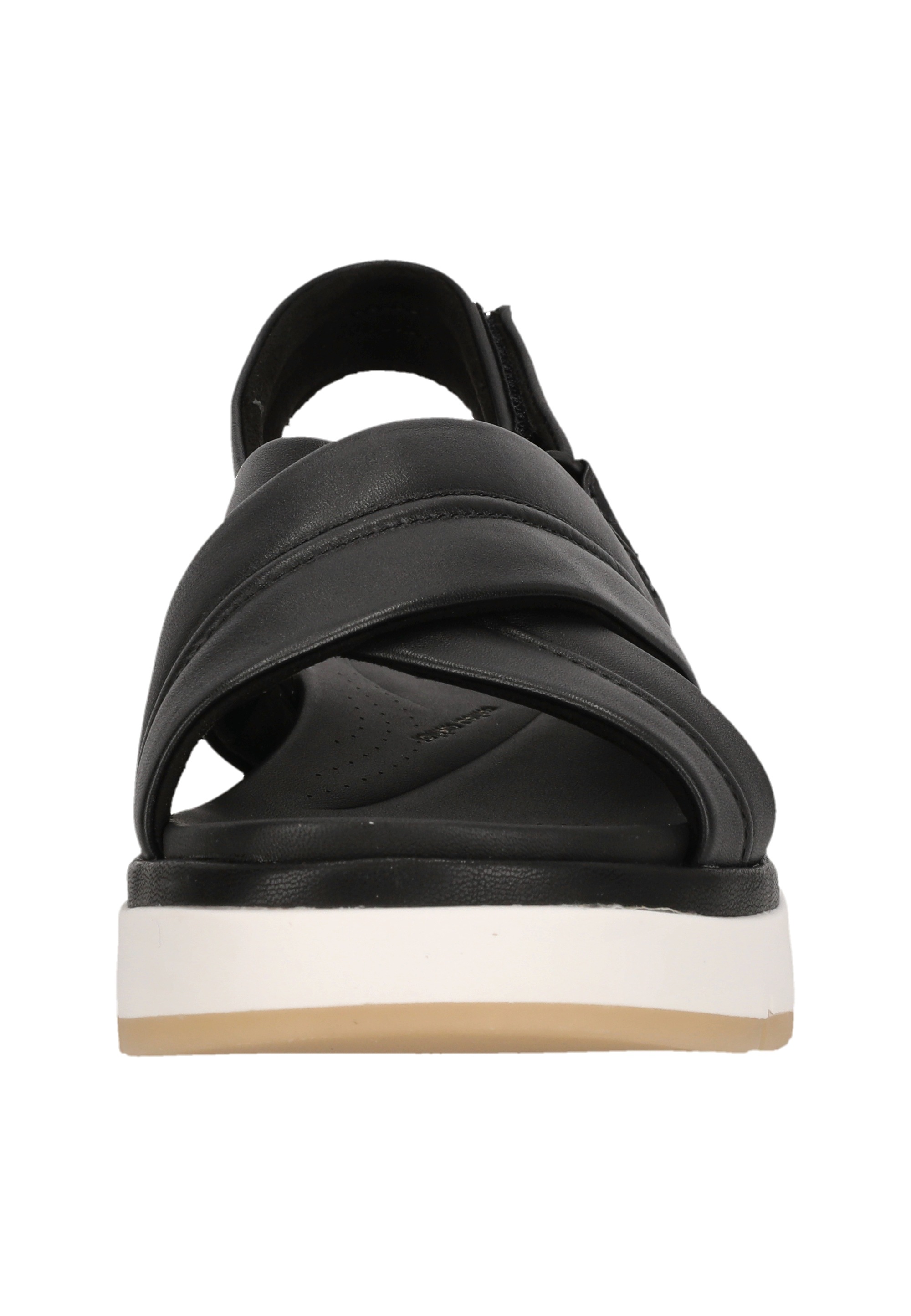 Clarks Sandale »Tuscan Cross«, mit eleganten Crossover-Riemen
