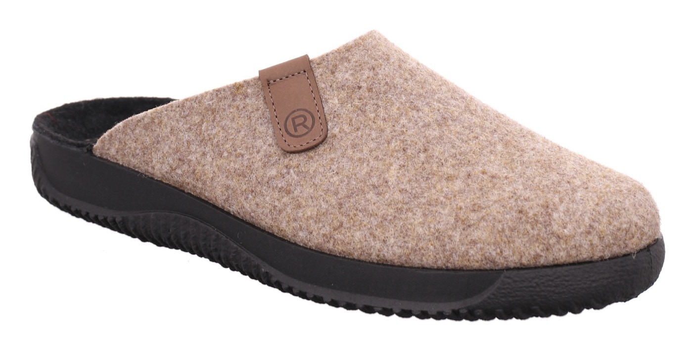 Rohde Pantoffel "SOLTAU-H", Hausschuh, Schlappen, Clog mit seitlichem Label günstig online kaufen