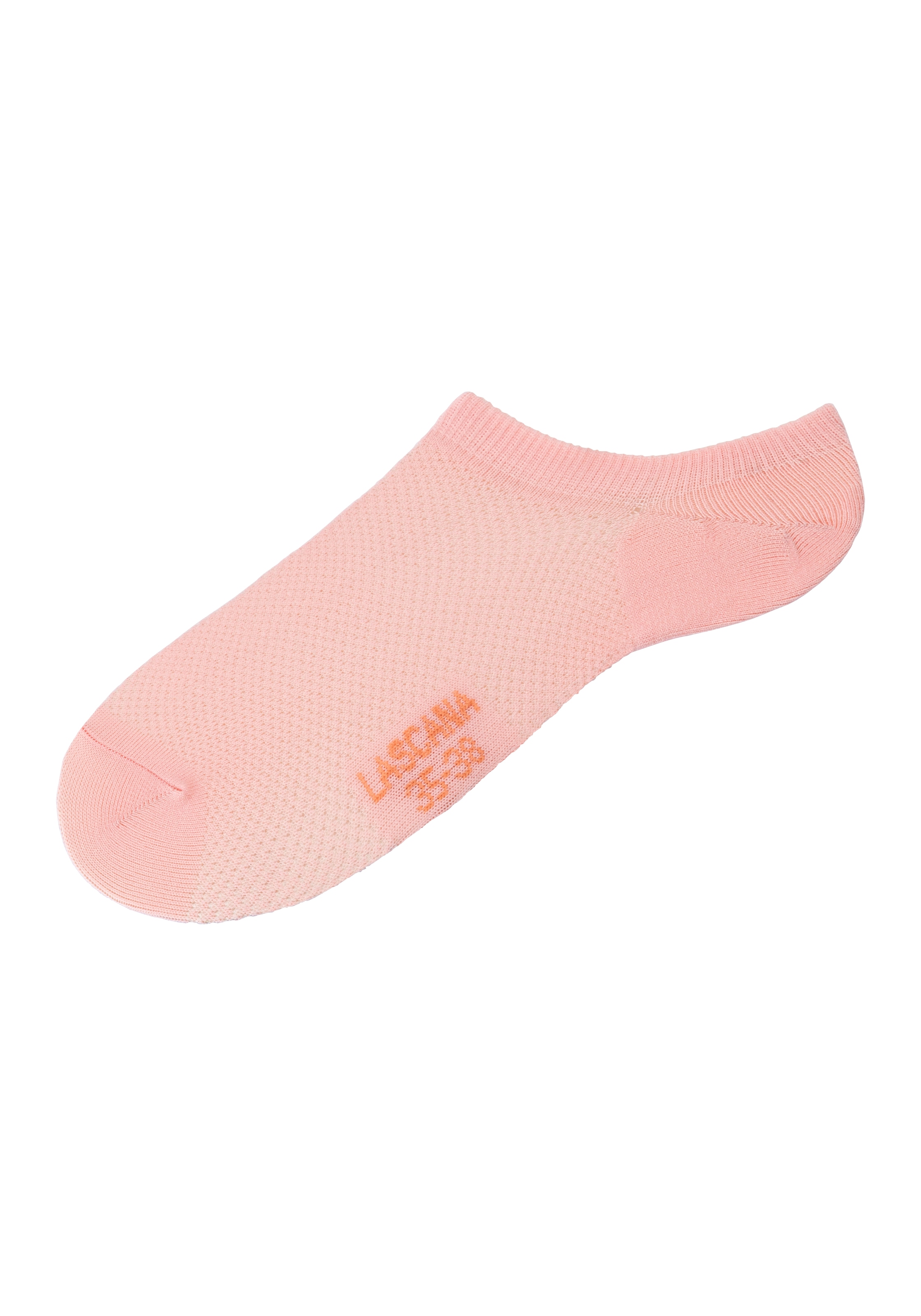 LASCANA ACTIVE Sneakersocken, (Packung, 7 Paar), mit Pikeestruktur