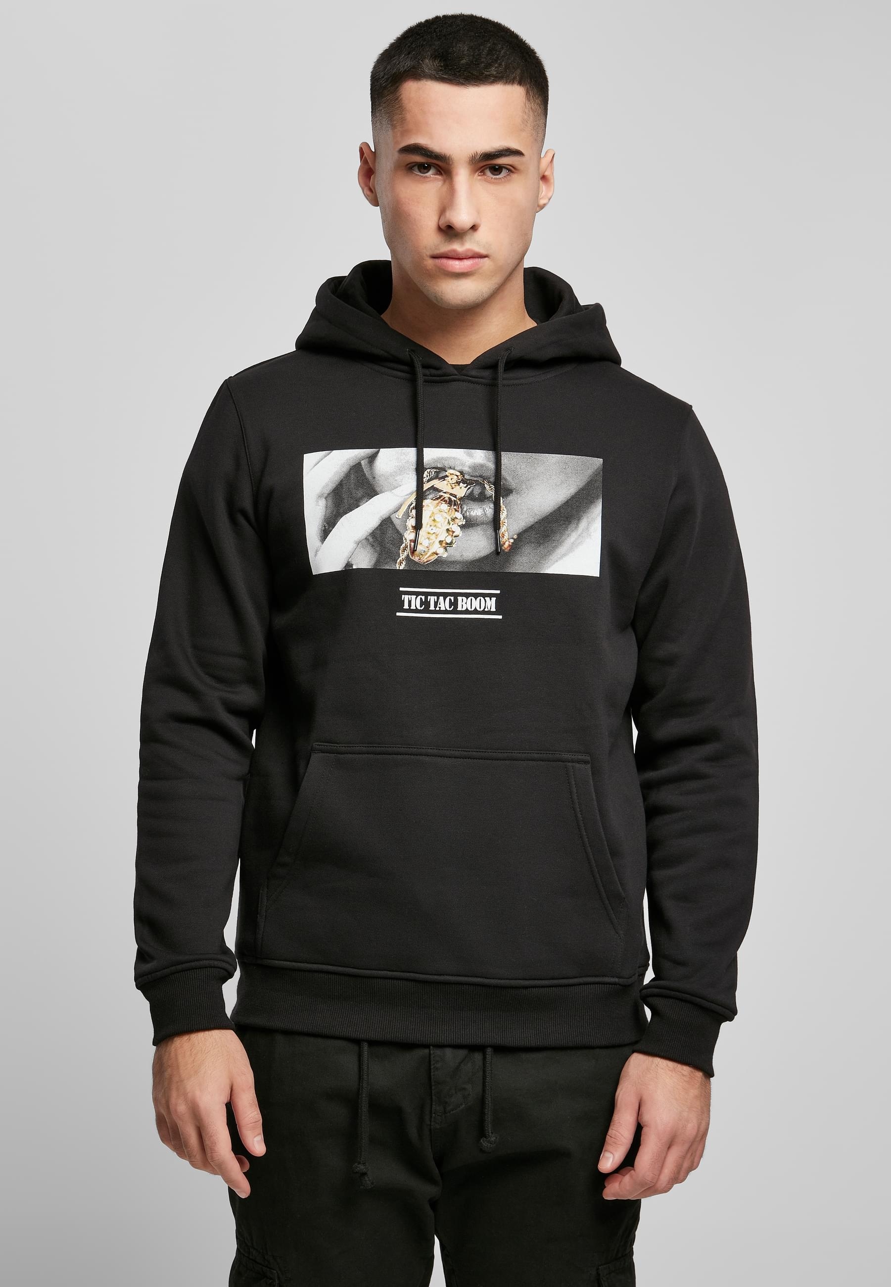 MisterTee Kapuzensweatshirt »MisterTee Herren Boom Hoody«, (1 tlg.)
