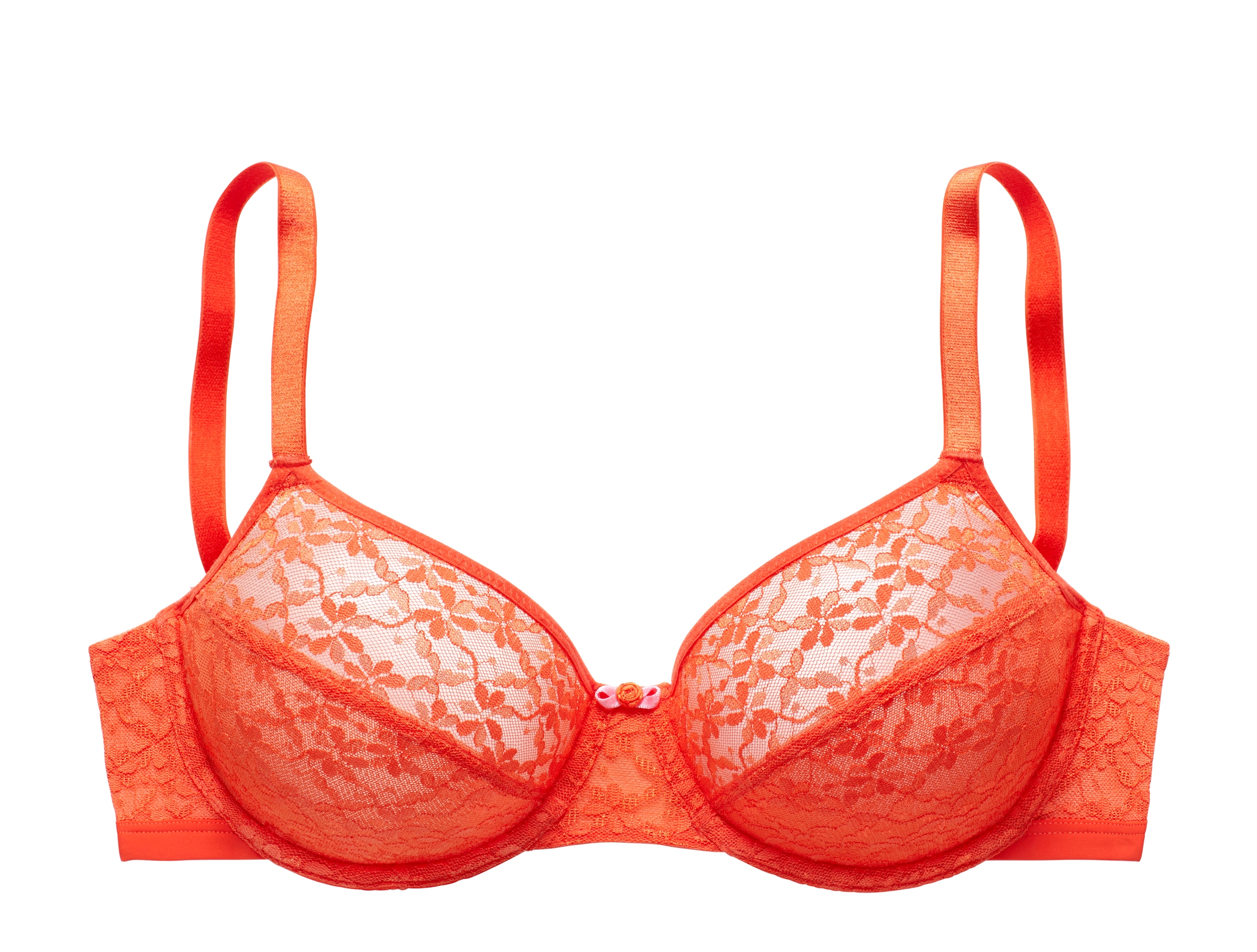 Vivance Bügel-BH, aus blumiger Spitze, im hübschen Balconnet-Schnitt, Dessous