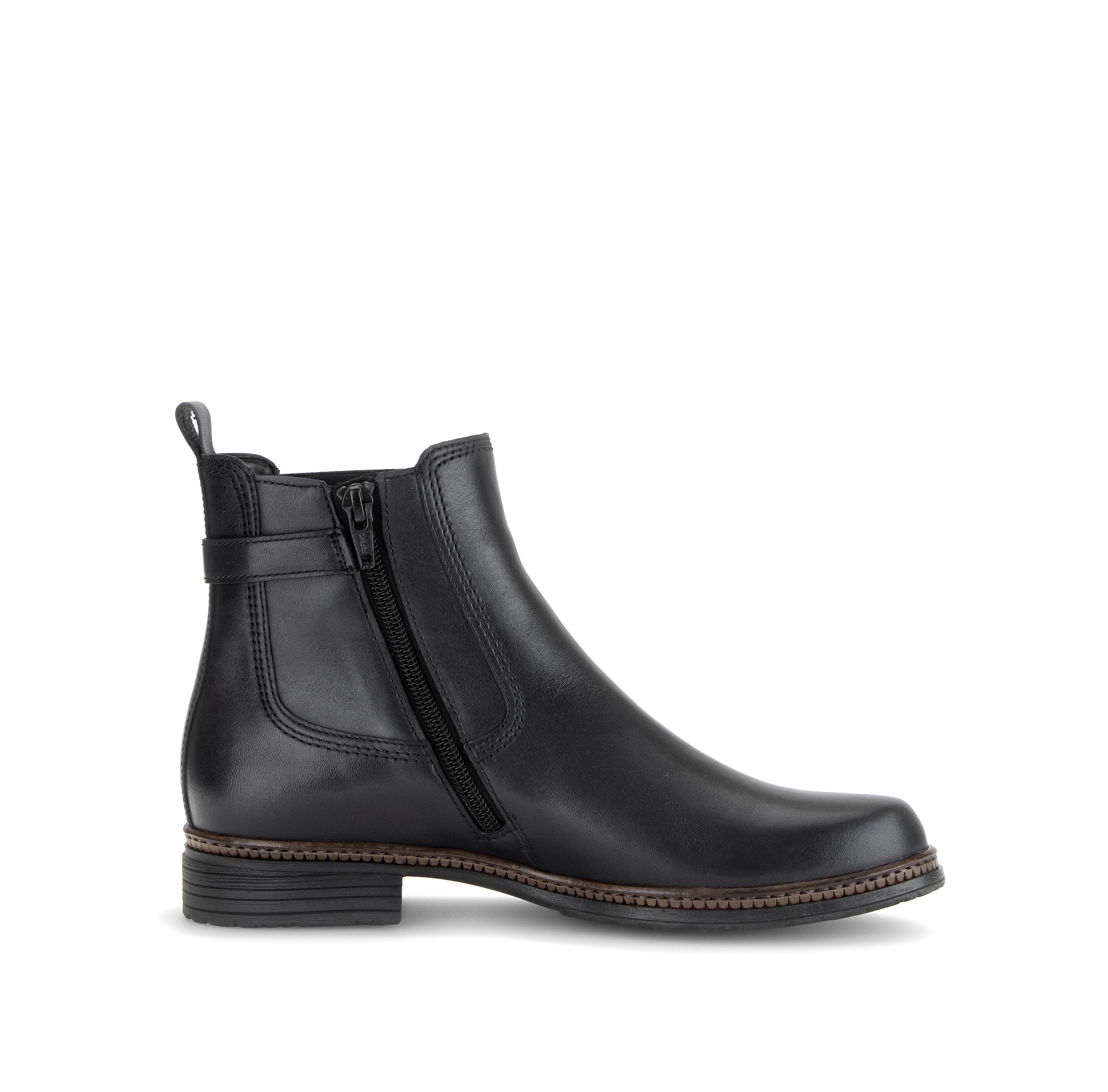 Gabor Chelseaboots  Blockabsatz, Stiefelette mit dekorativem Zierriemchen