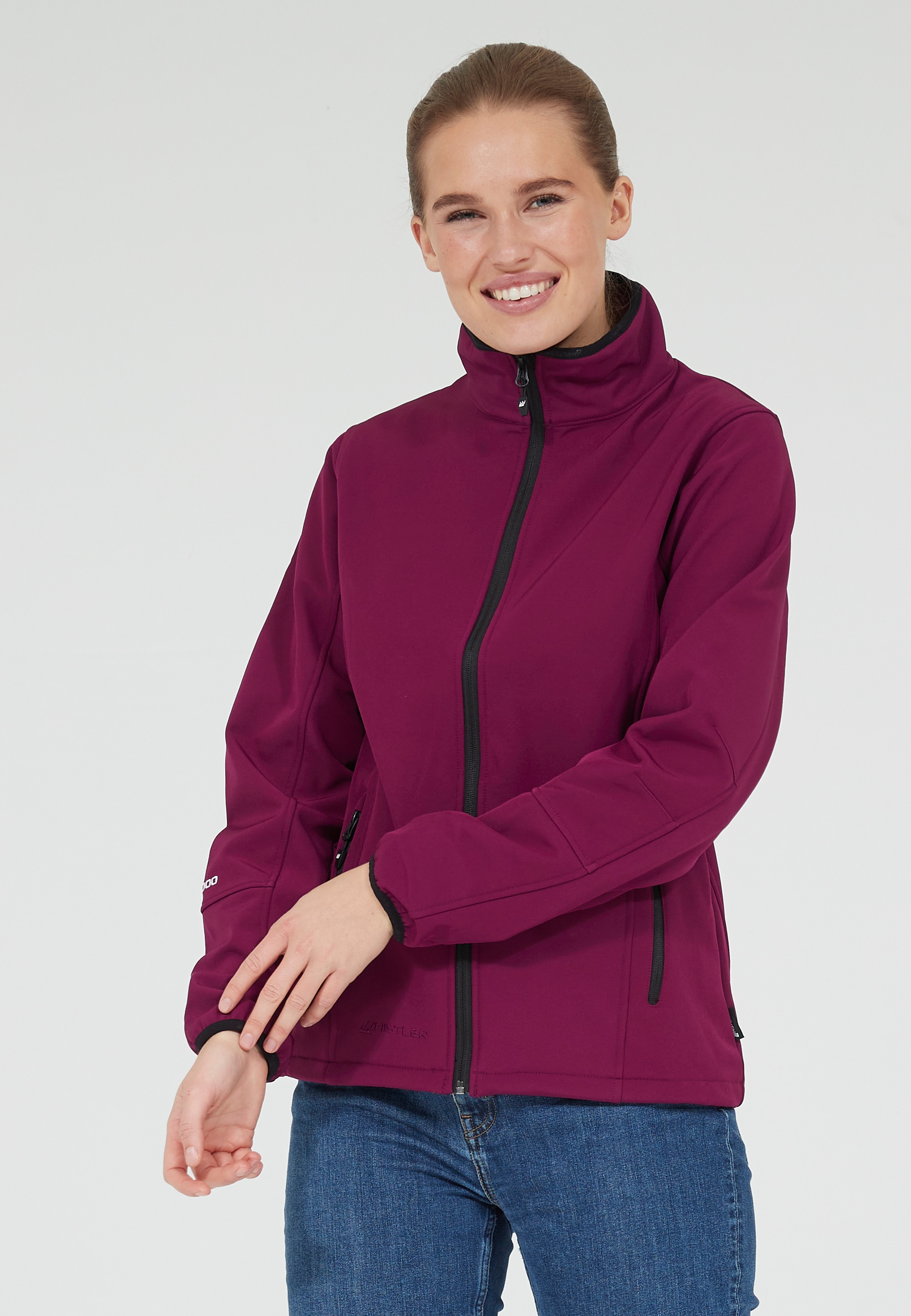 Kragen für | BAUR kaufen W-PRO hochabschließendem 8000«, WHISTLER mit »Covina Softshelljacke