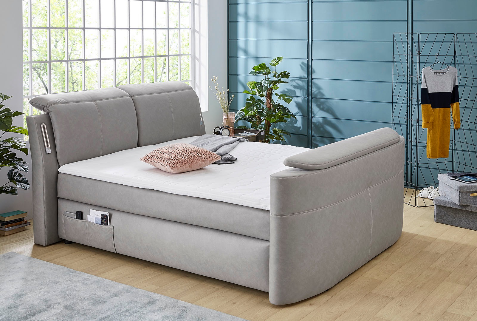 Jockenhöfer Gruppe Boxspringbett "Movie Star in der Größe 180x200cm" mit ve günstig online kaufen