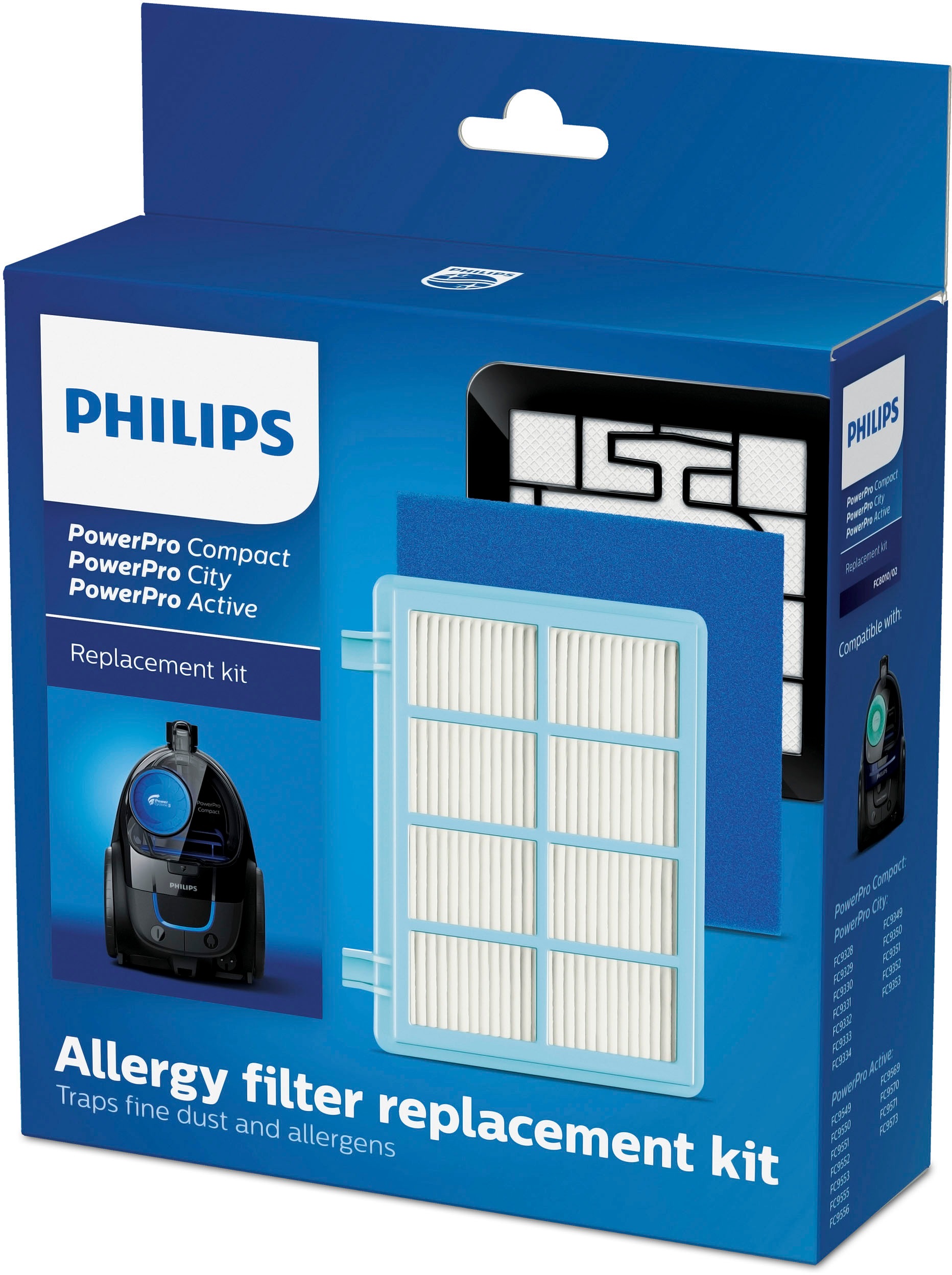 Philips Abluftfilter »FC8010/02«, (Set, 4 tlg.)