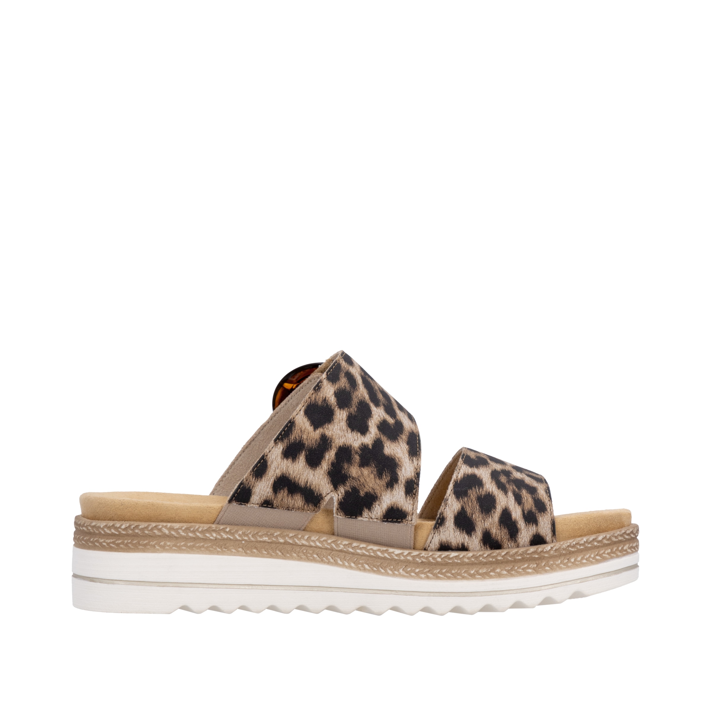 Remonte Keilpantolette  Schlupfschuh, Sommerschuh mit praktischem Klettverschluss