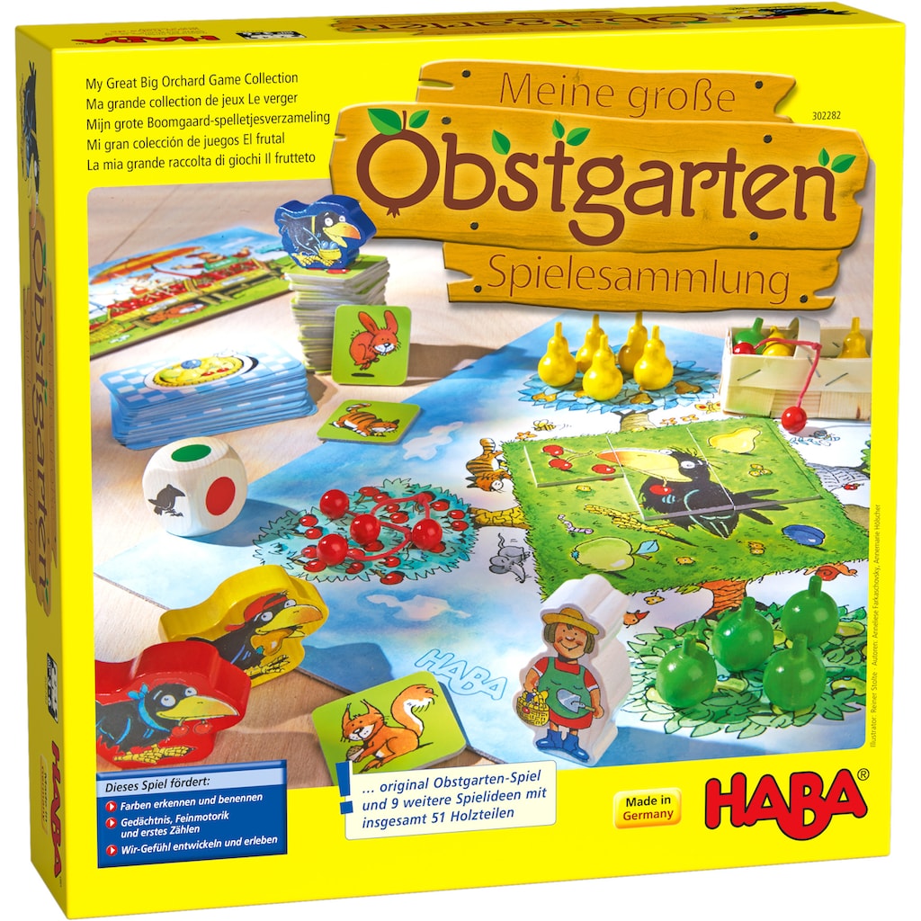 Haba Spielesammlung »Meine große Obstgarten-Spielesammlung«