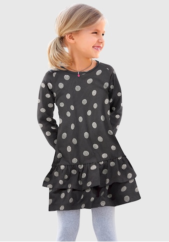 KIDSWORLD Jerseykleid, mit glitzernden Punkten kaufen