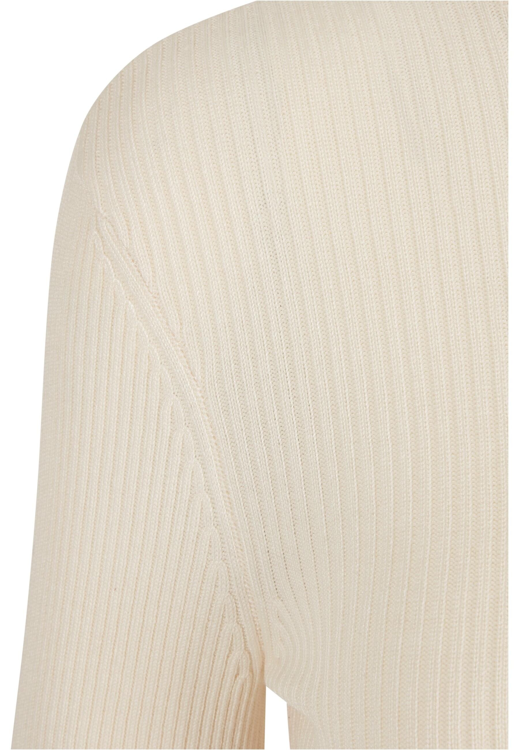 URBAN CLASSICS Cardigan »Urban Classics Damen Ladies Cropped Rib Knit Zip Cardigan«
