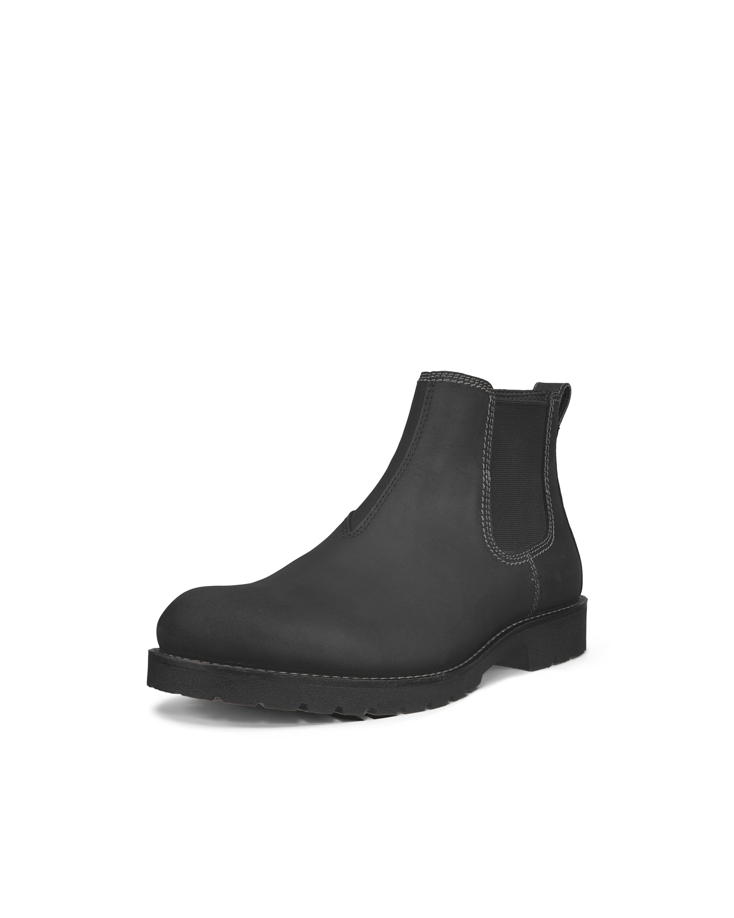Ecco Chelseaboots »ECCO CHARLESTOWN«  Schlupfboots, Stiefelette mit seitlichen Stretcheinsätzen, waterproof