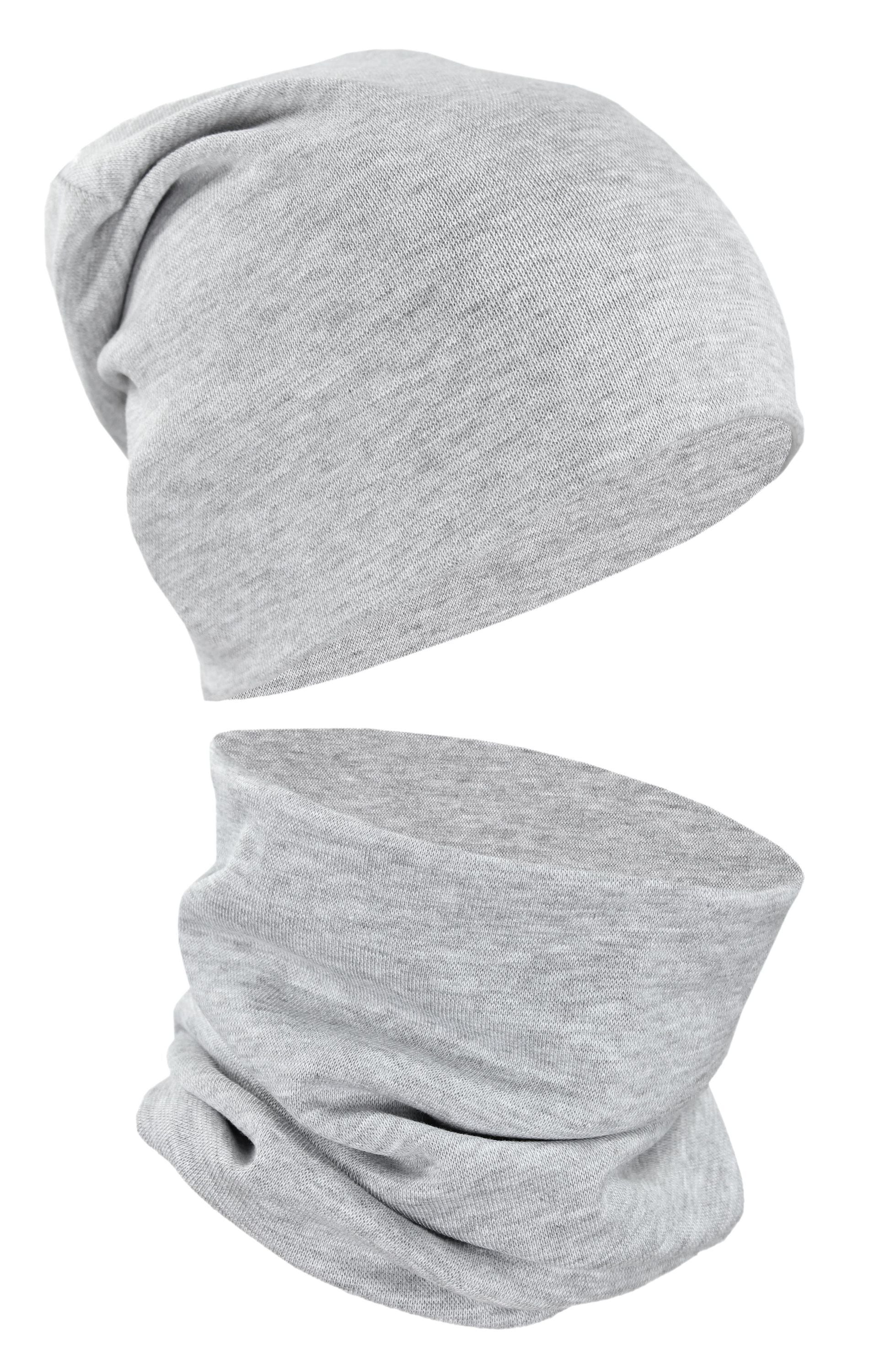 ALKATO Beanie "Mütze Alkato Unisex Beanie Mütze und Schal Set Uni"