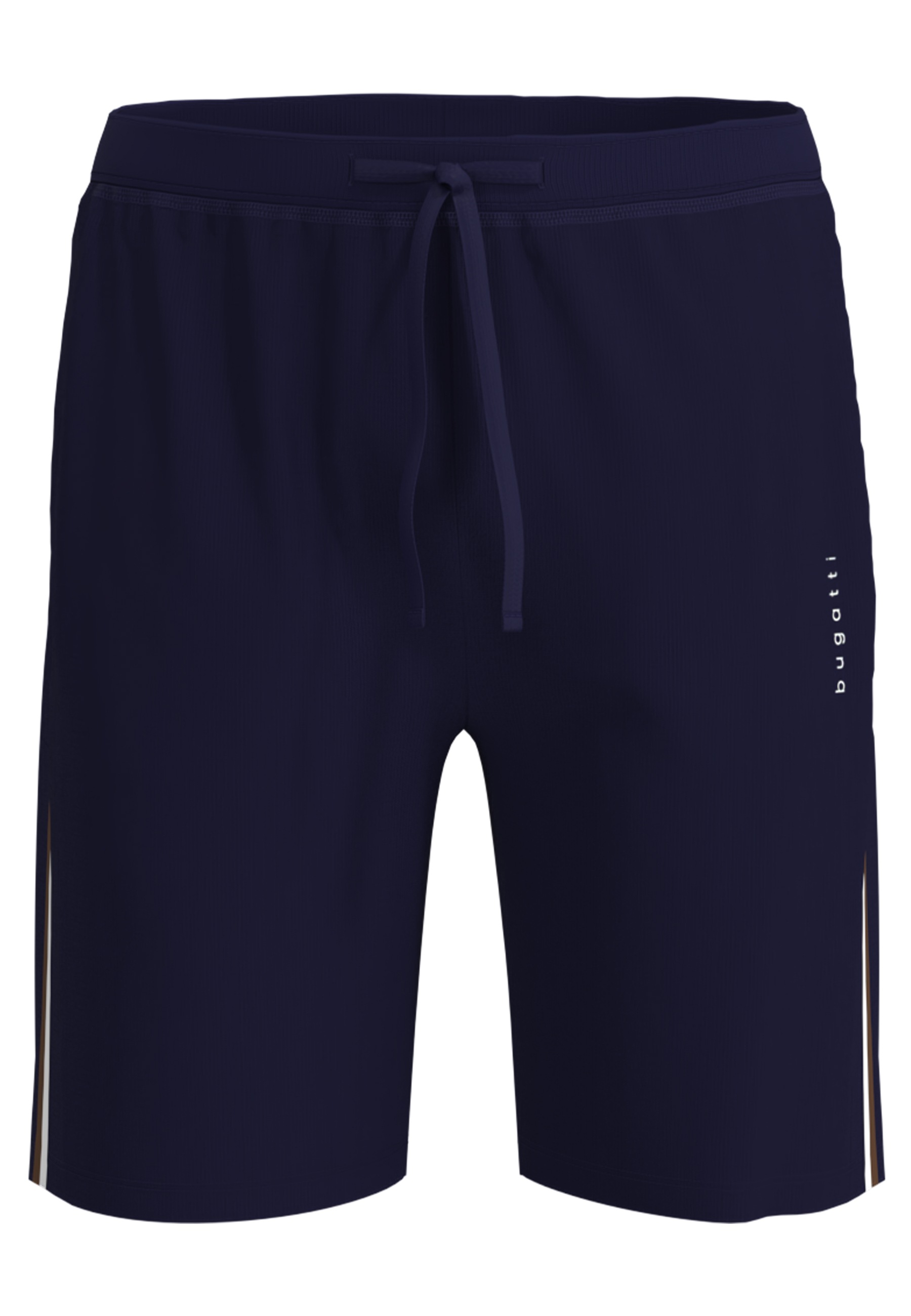 bugatti Bermudas kurz, mit Logo, basic, bequem, weich, Baumwolle günstig online kaufen