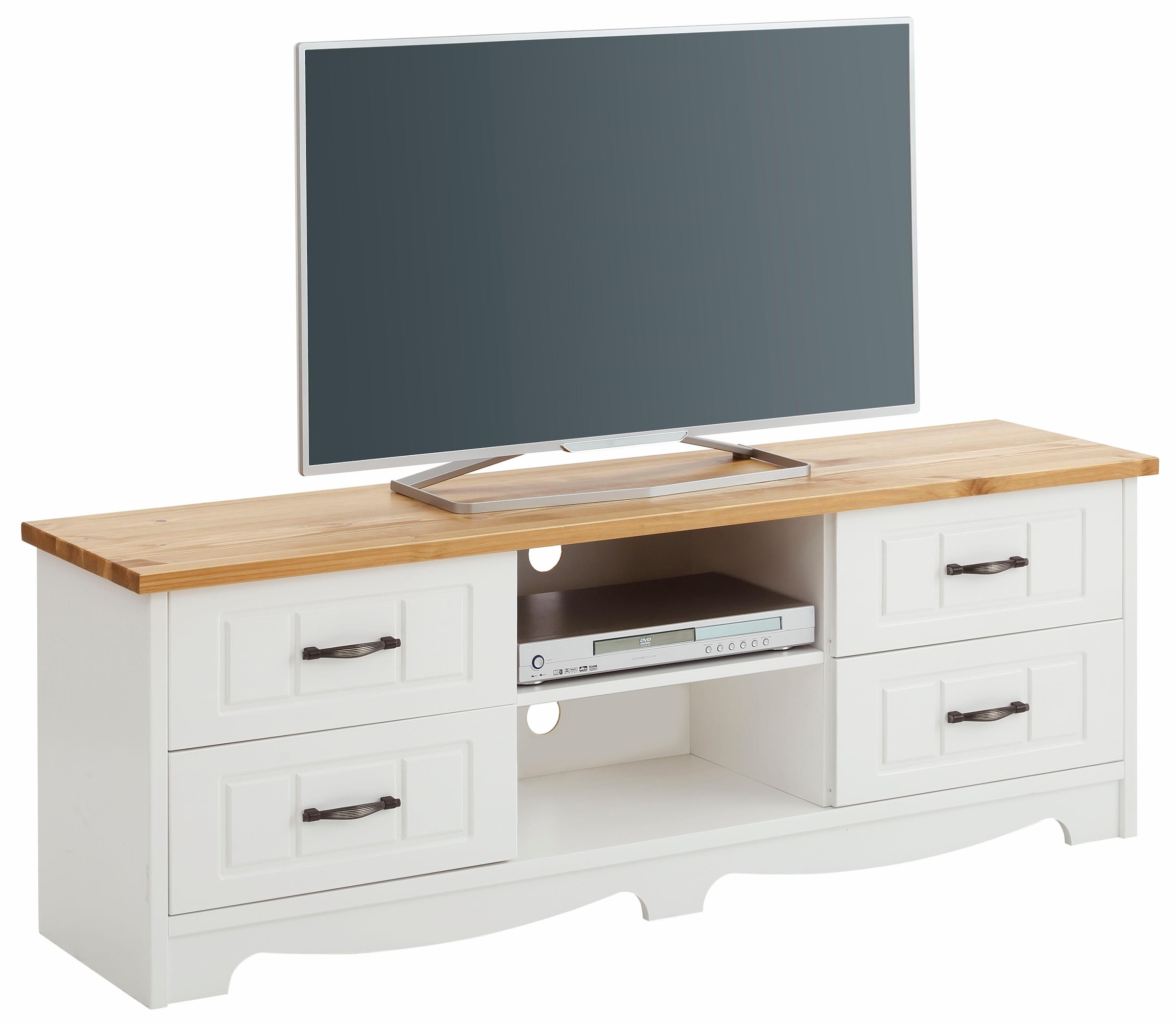 OTTO home Lowboard "Trinidad" Kommode, Breite 148 cm, mit 4 Schubladen günstig online kaufen