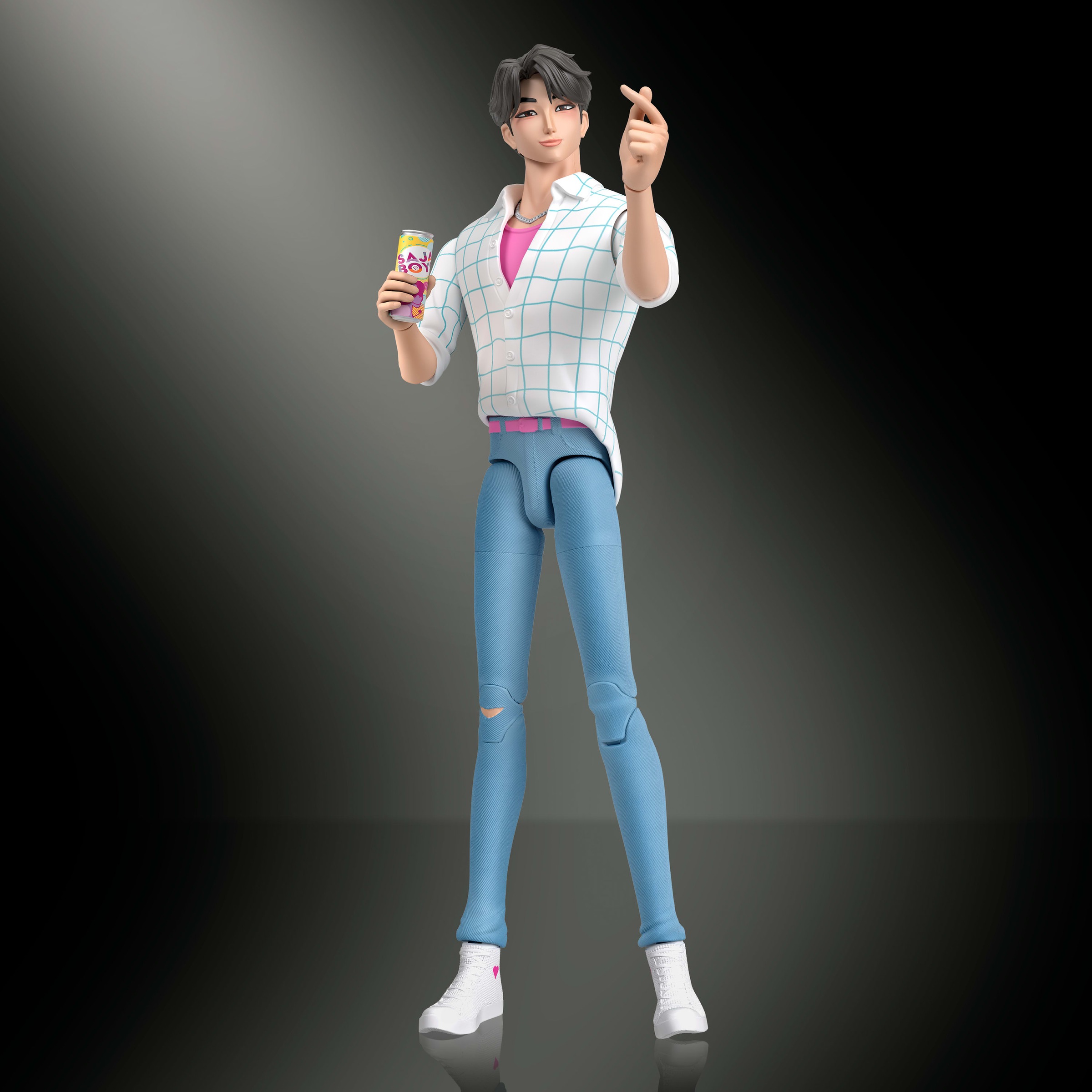 Mattel® Actionfigur »KPop Demon Hunters Jinu« beweglich
